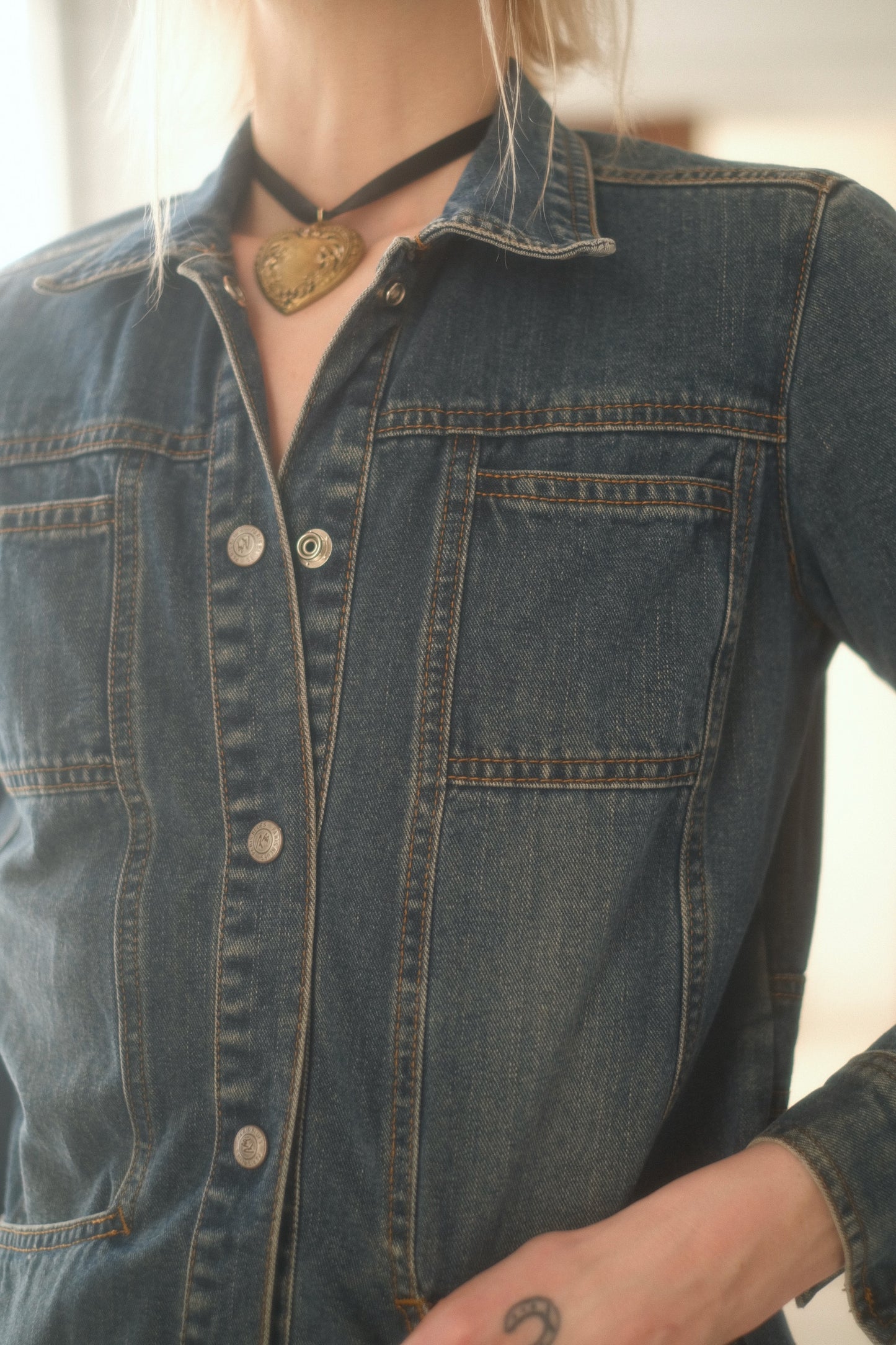 1990s Paris Blues Jean Jacket
