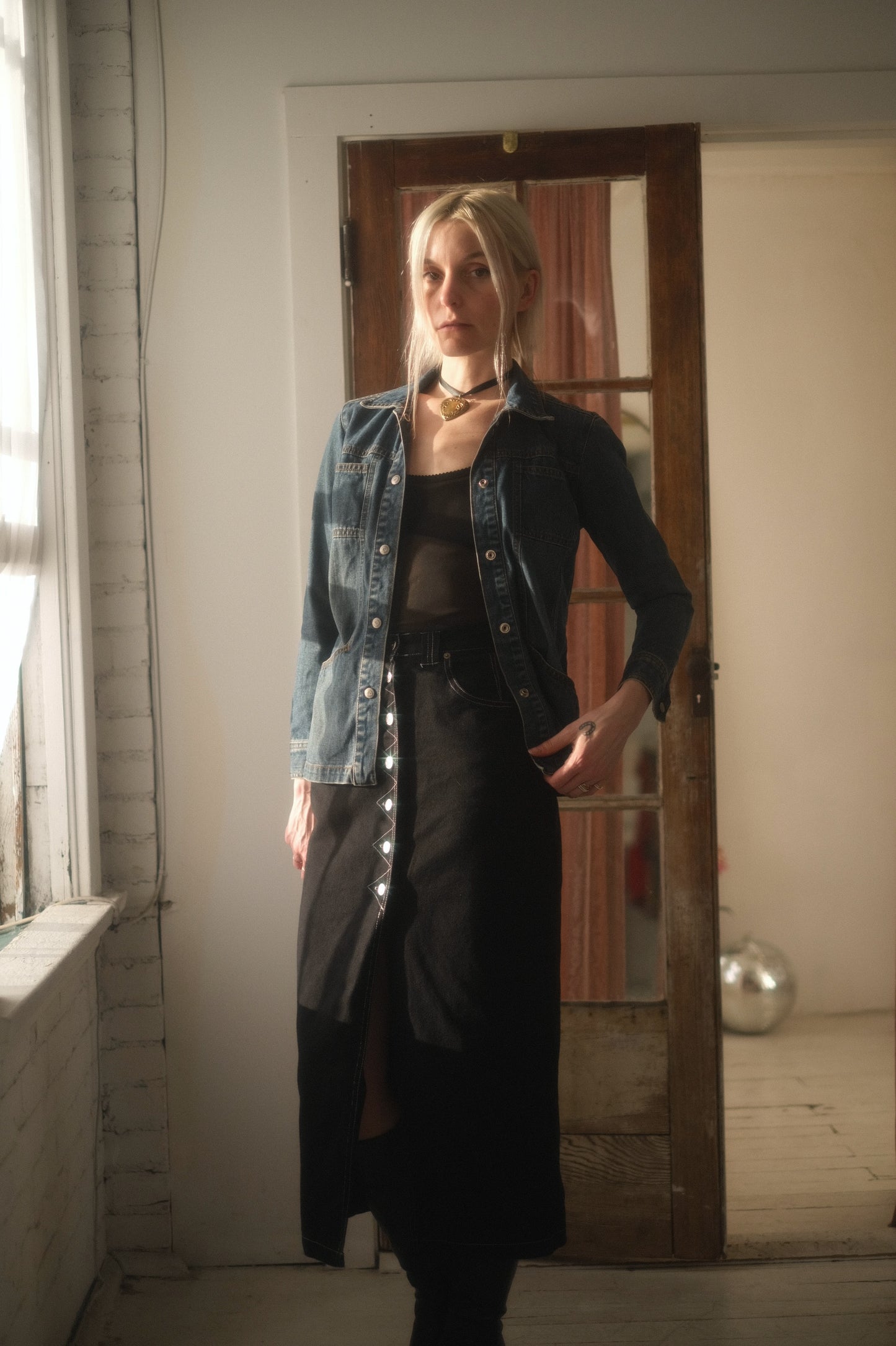 1990s Paris Blues Jean Jacket