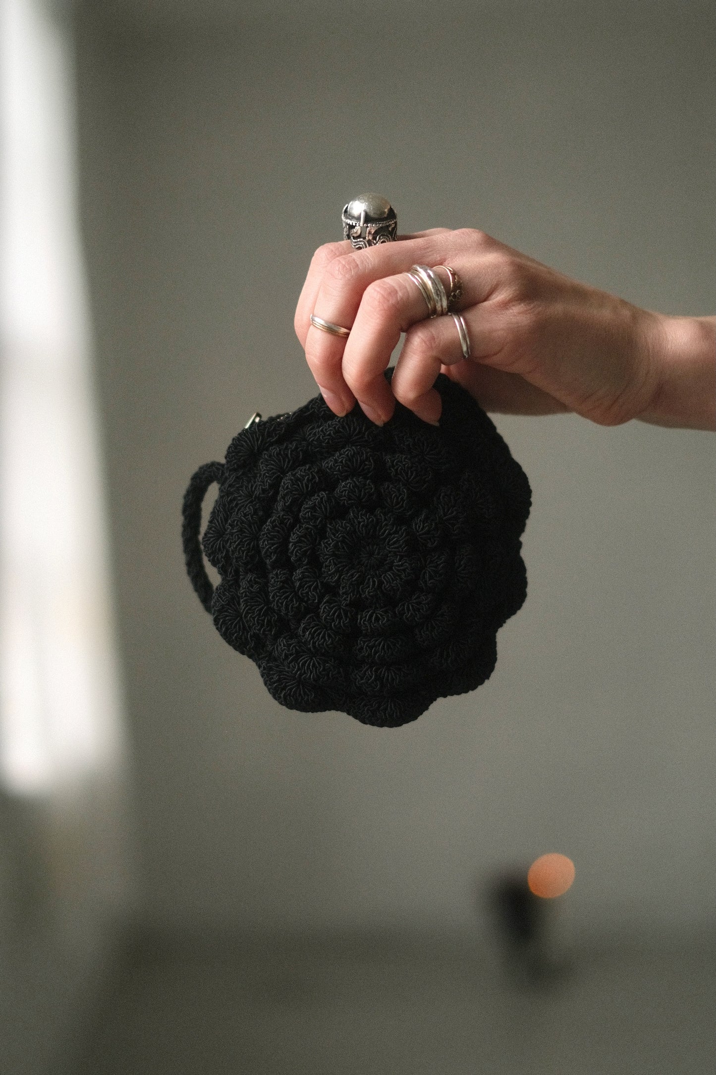 1930s Crochet Mini Bag