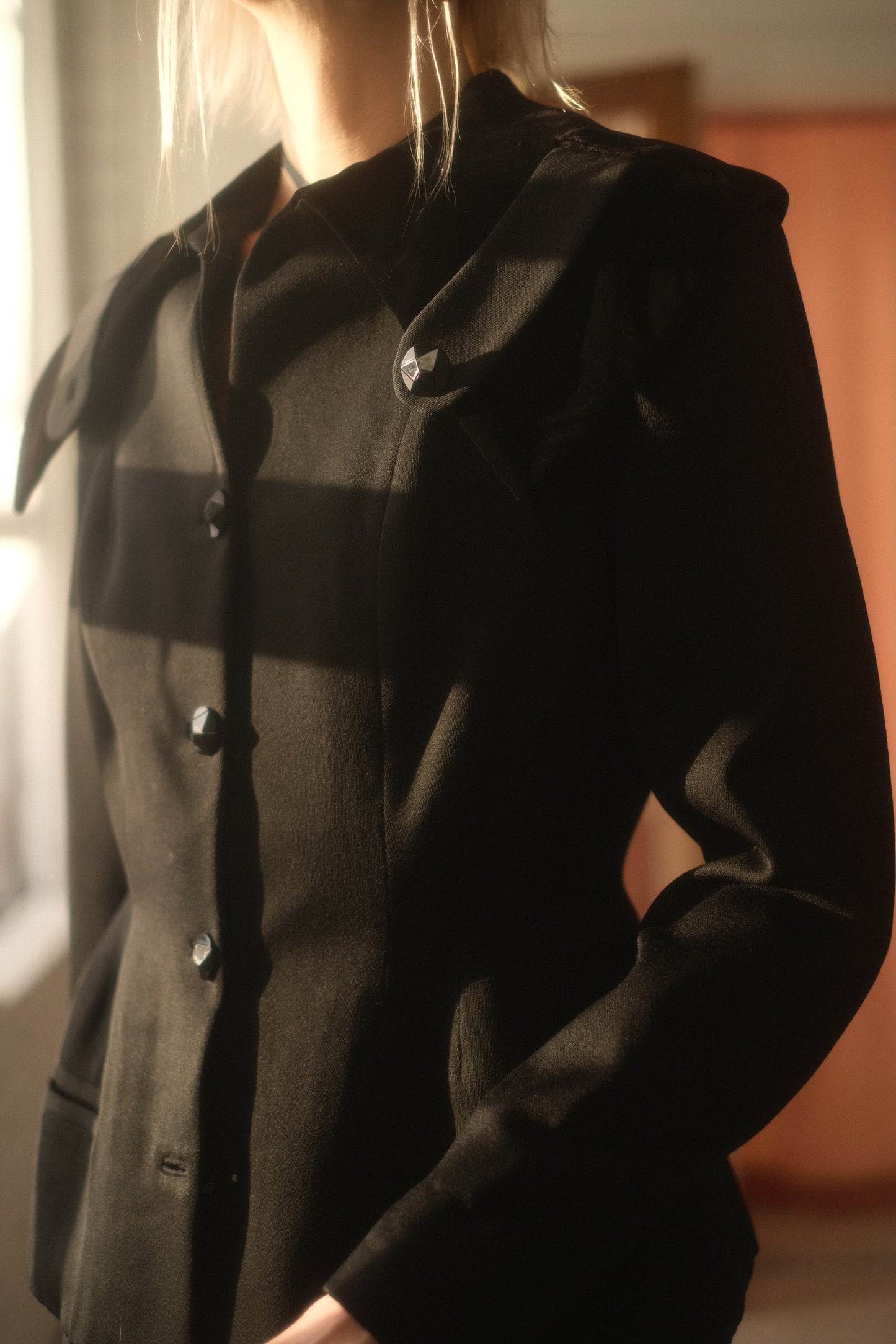 1930s Noir Suit Jacket