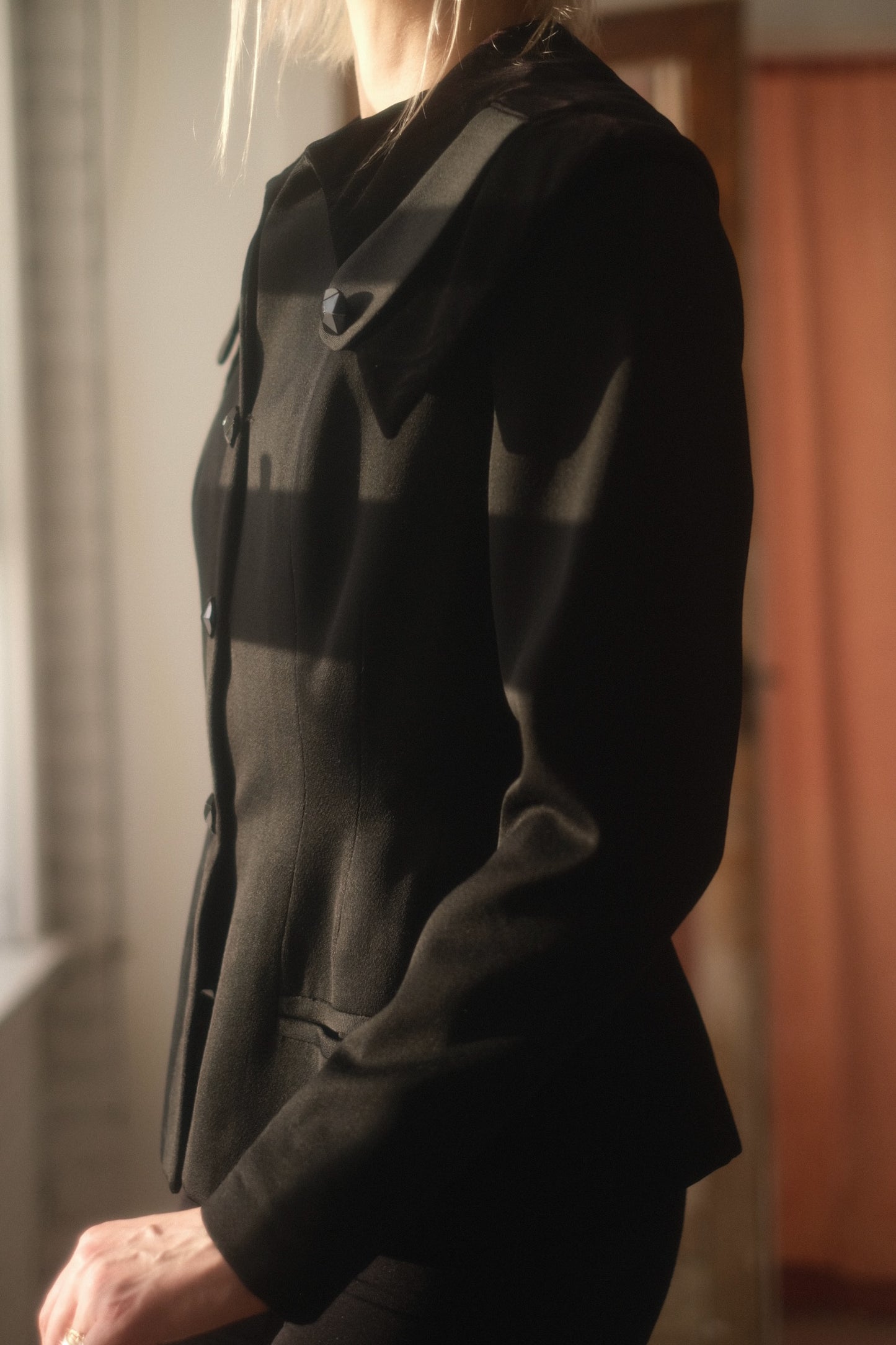 1930s Noir Suit Jacket