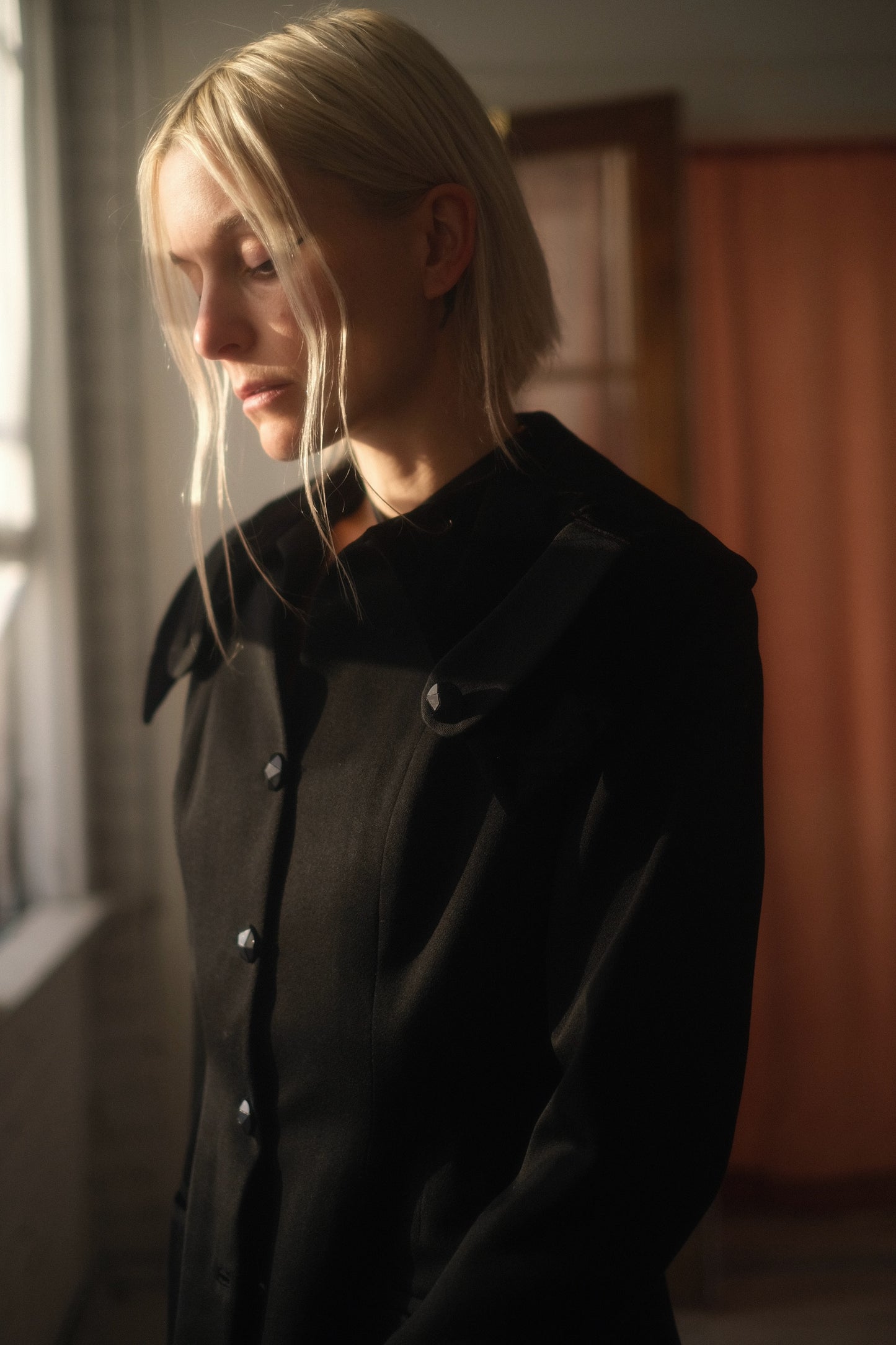 1930s Noir Suit Jacket
