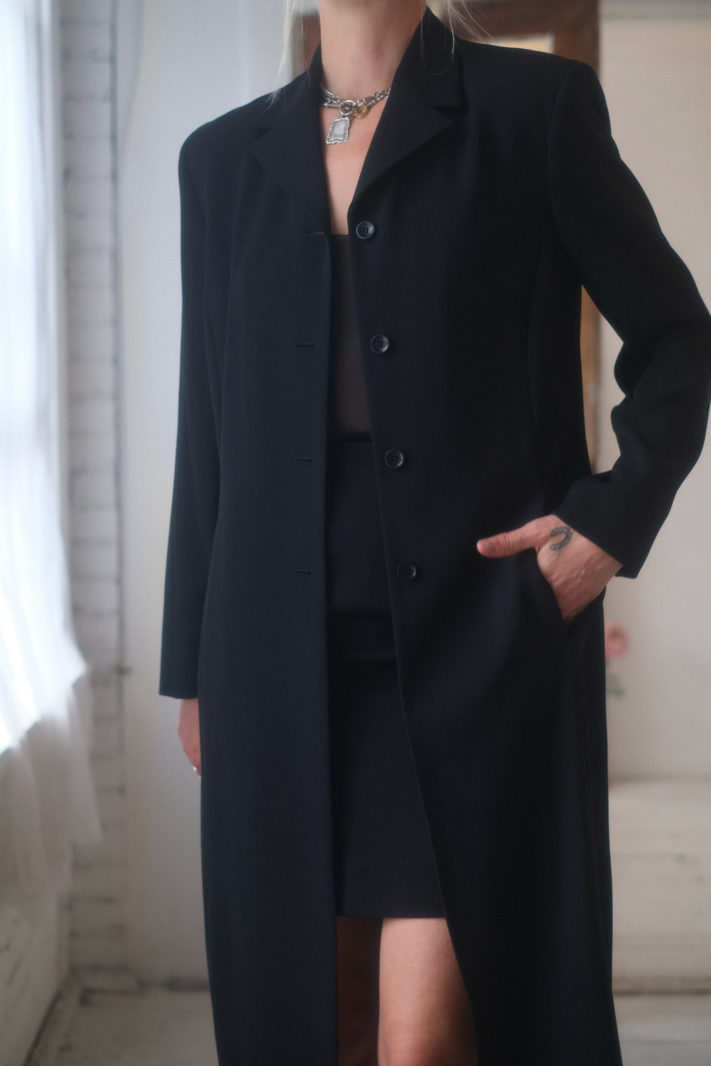 1990s Long Suit Jacket