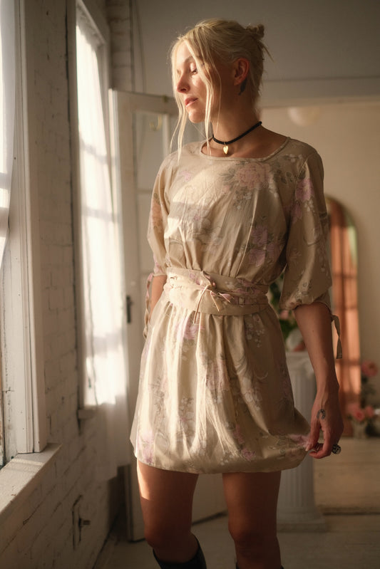1980s Pastel Fleur Mini