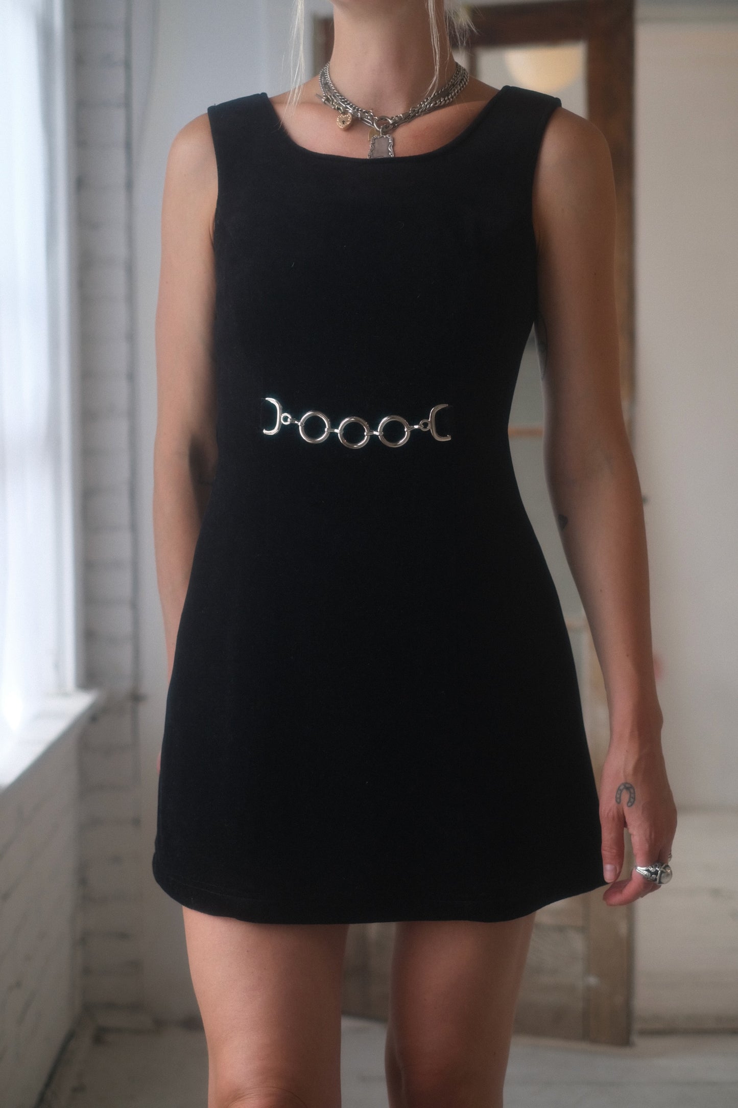 1990s Velvet + Metal Mini