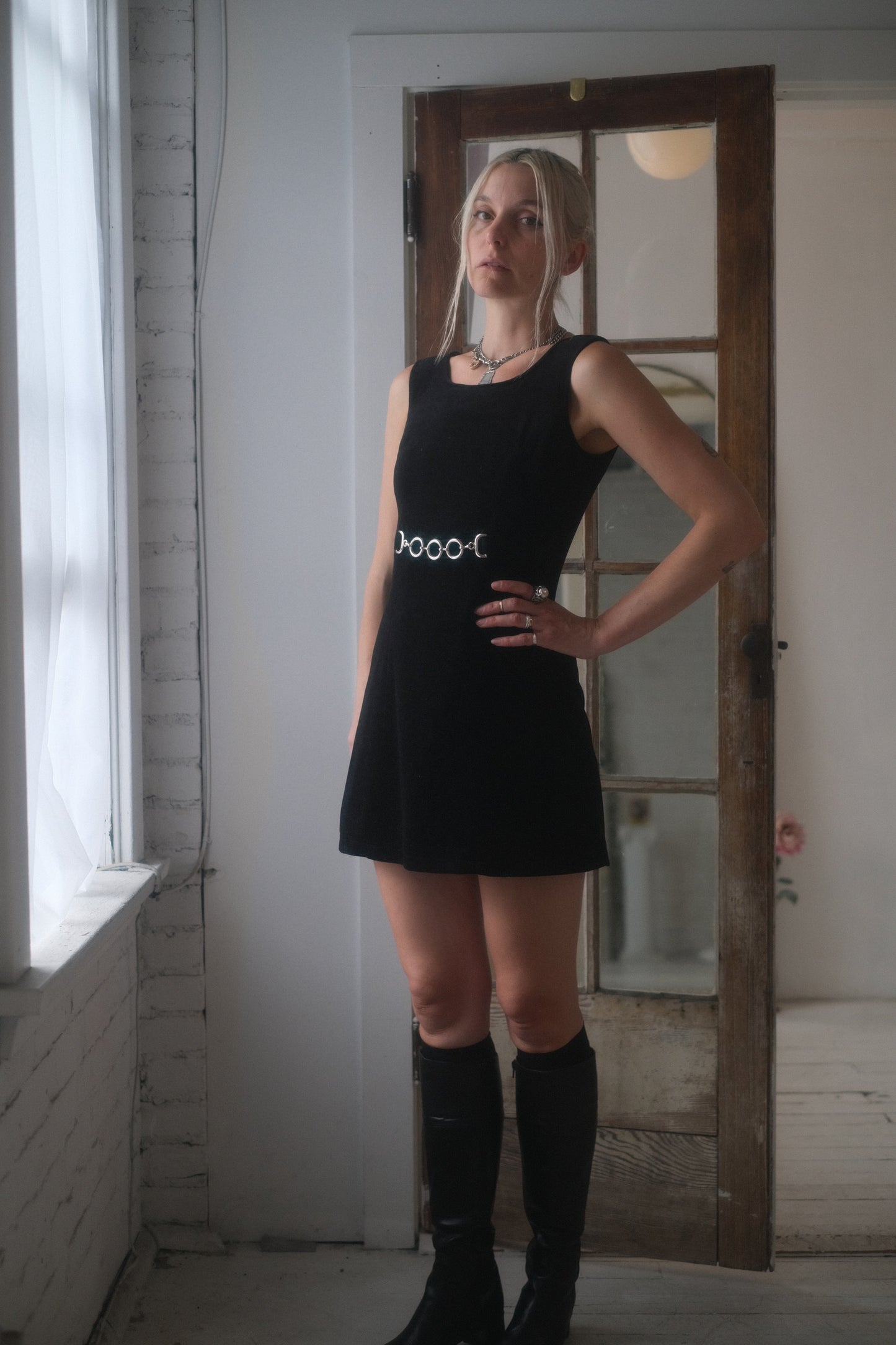1990s Velvet + Metal Mini