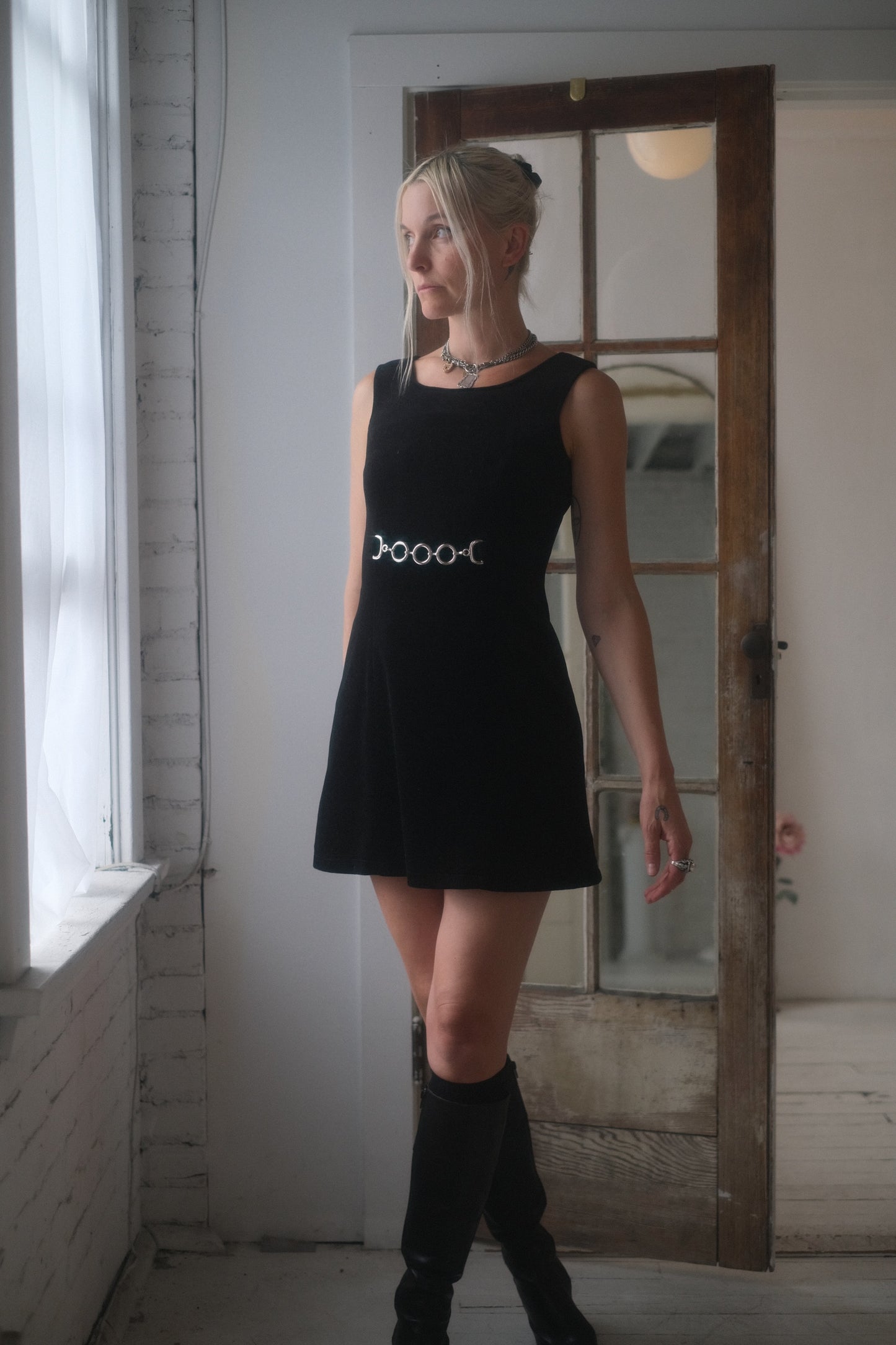 1990s Velvet + Metal Mini