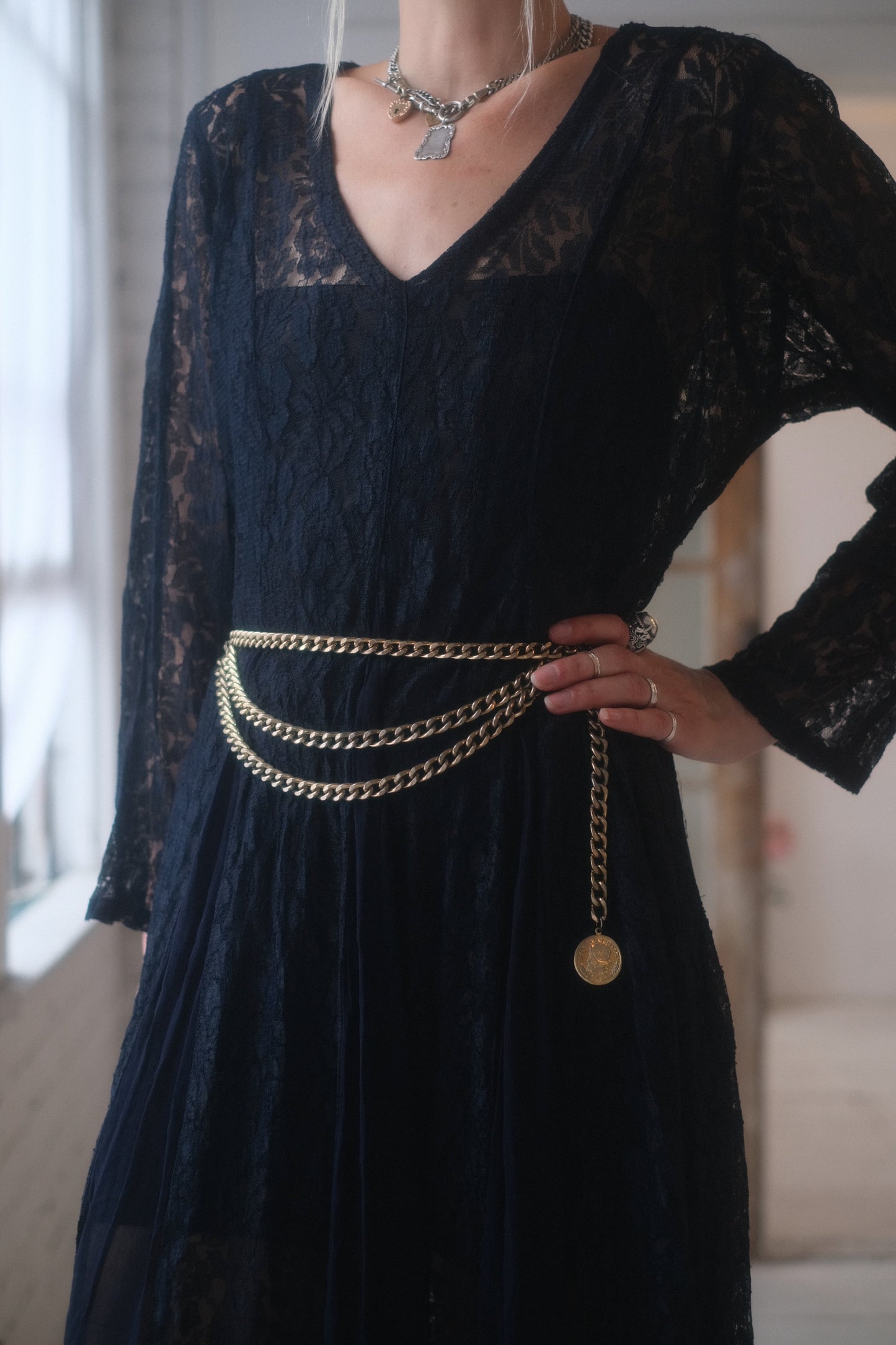 Luxe Gold Chain Belt