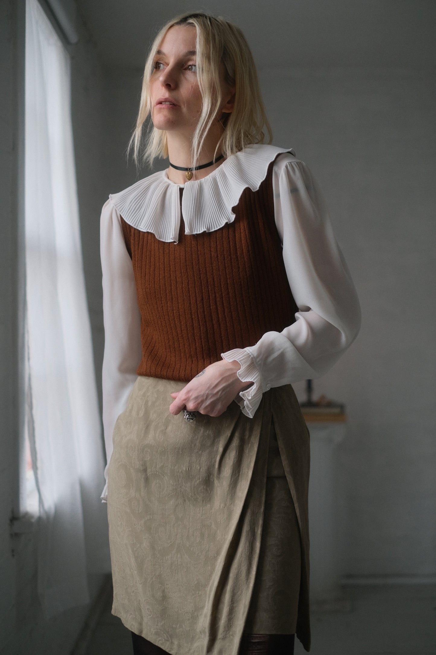 1970s Pierrot Blouse