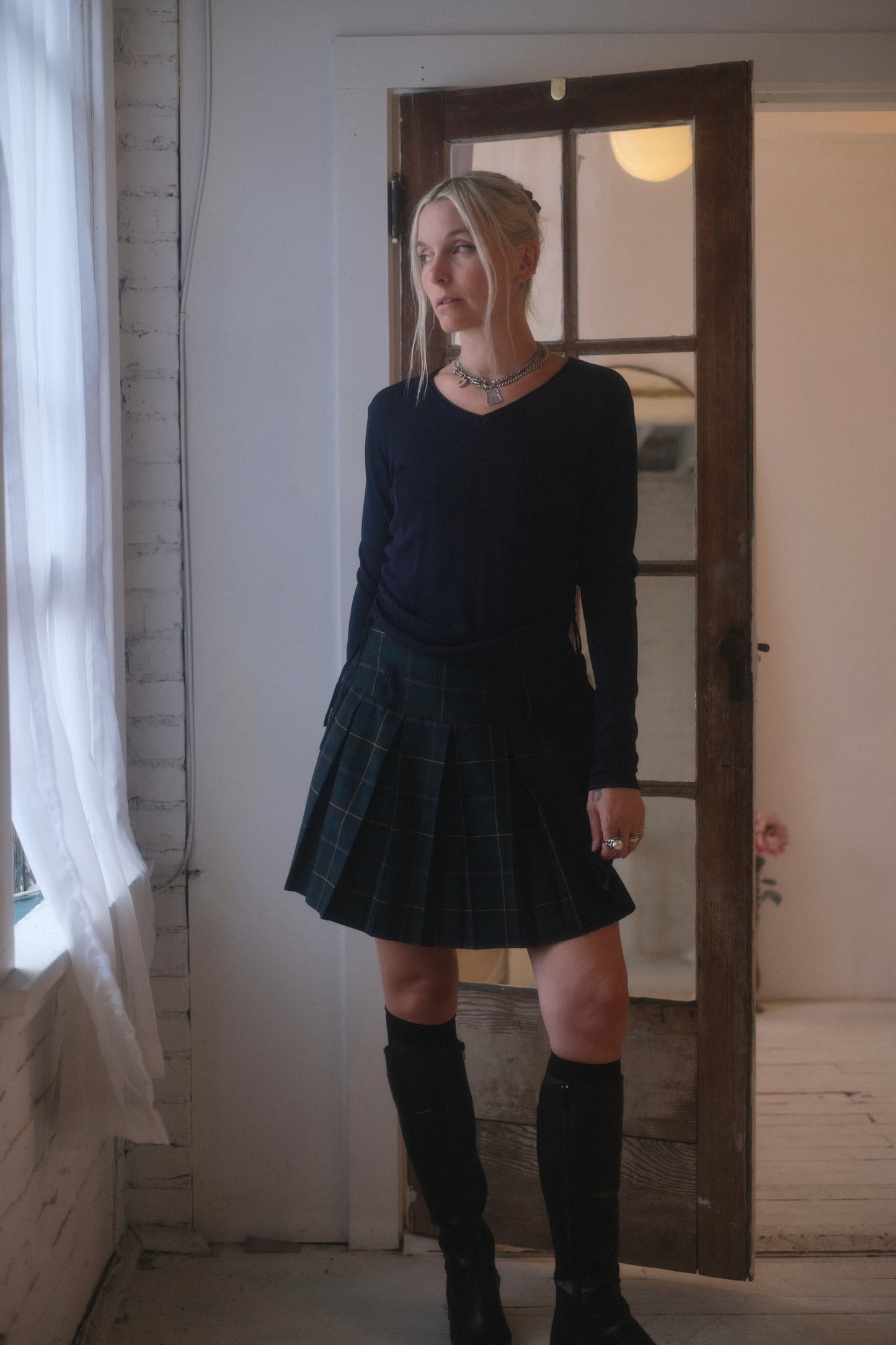 2000s Drawstring Knit