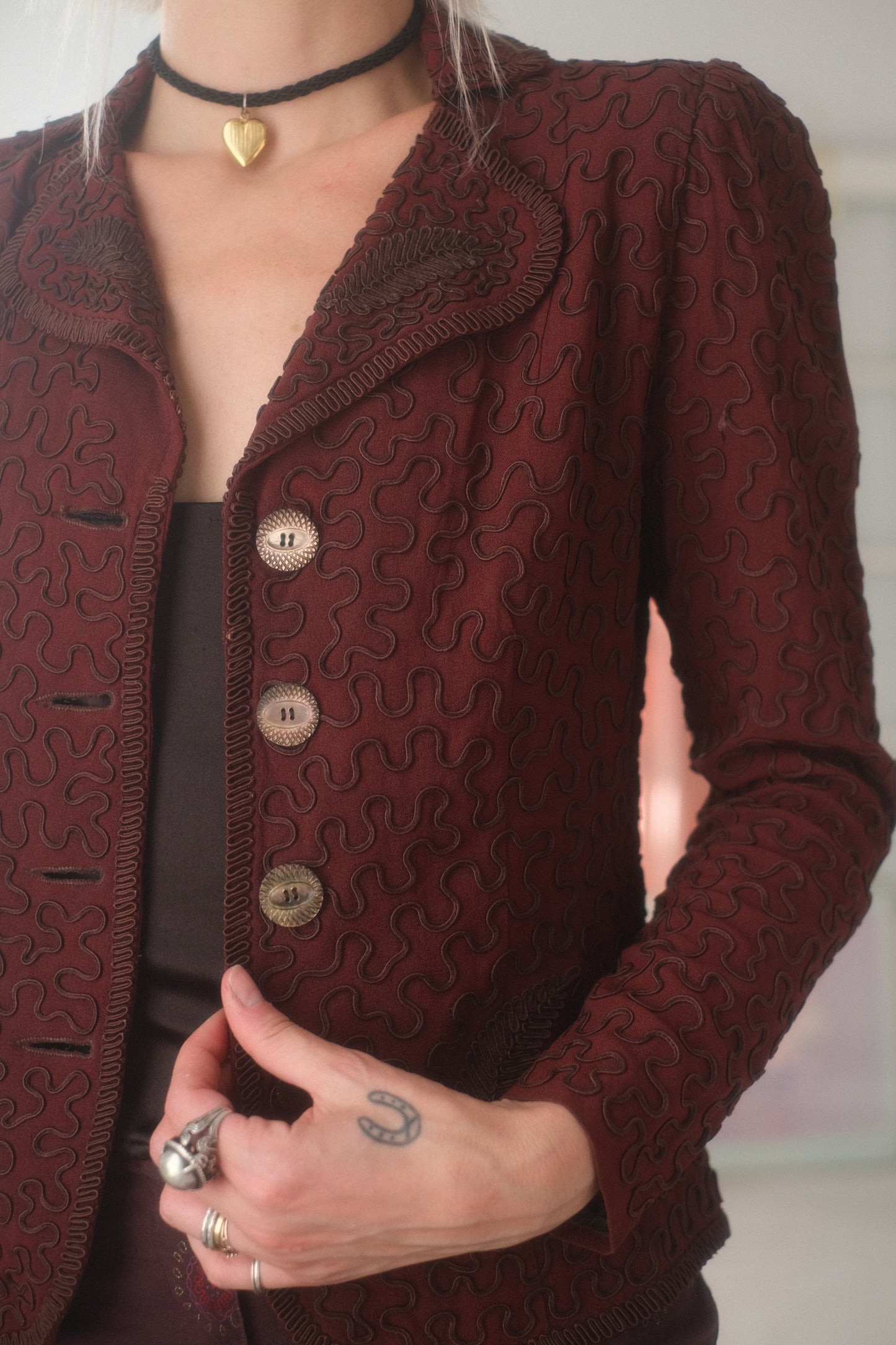 1940s Soutache Jacket