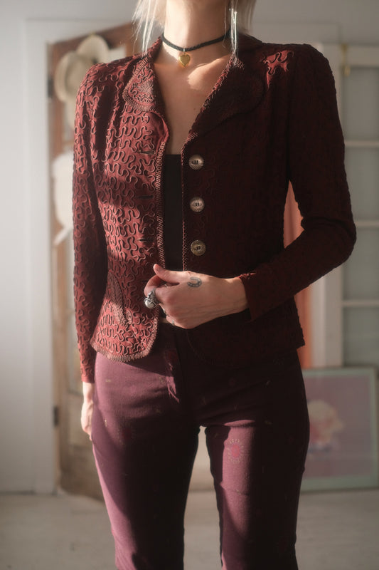 1940s Soutache Jacket