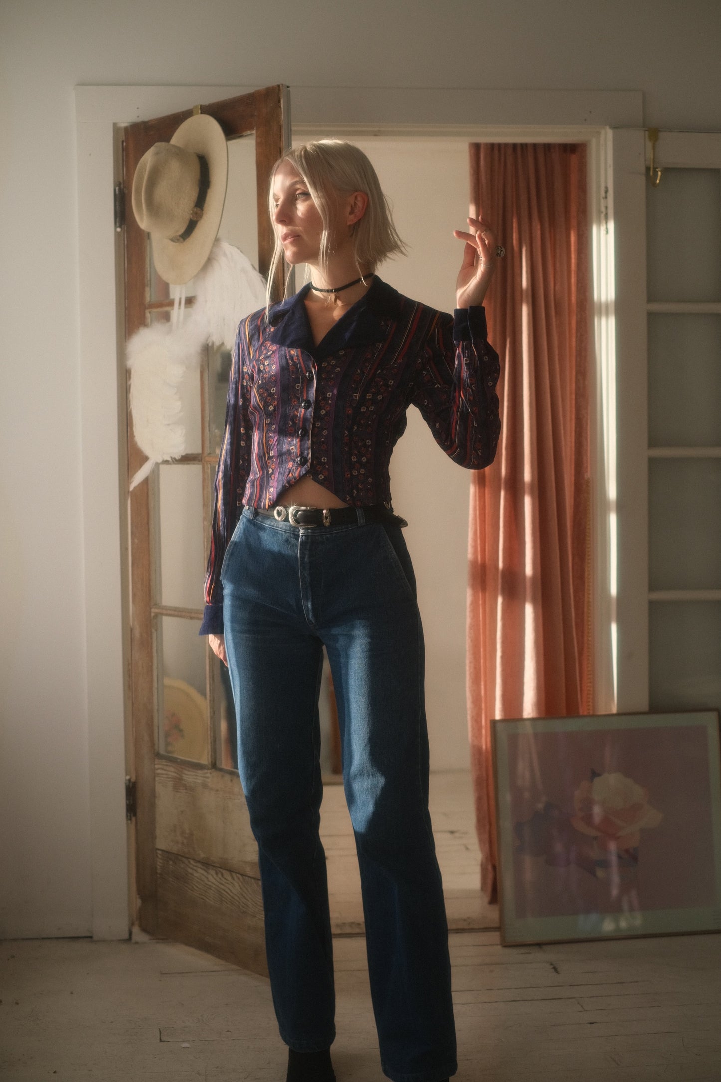 1980s Rodeo Top