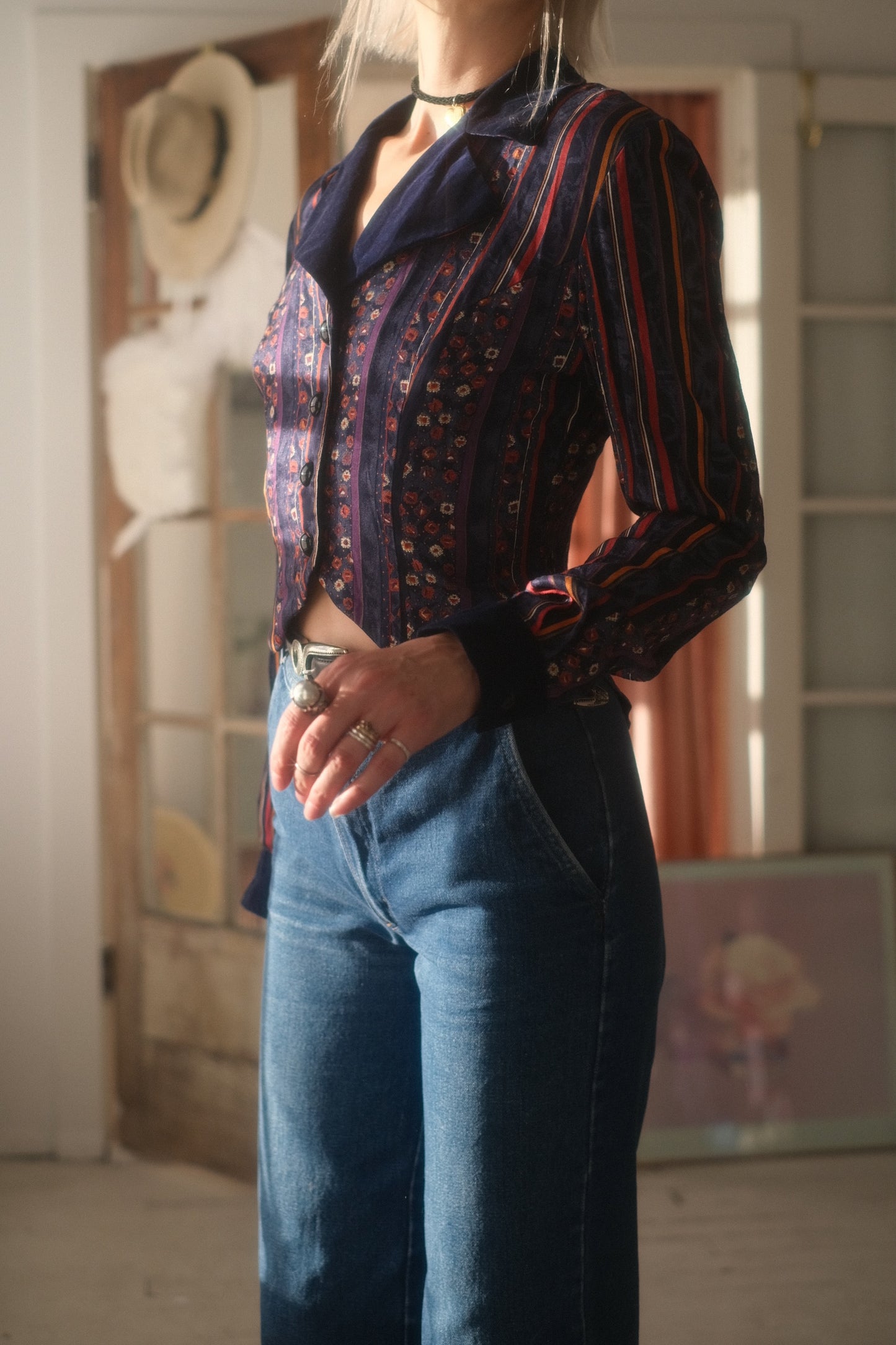1980s Rodeo Top