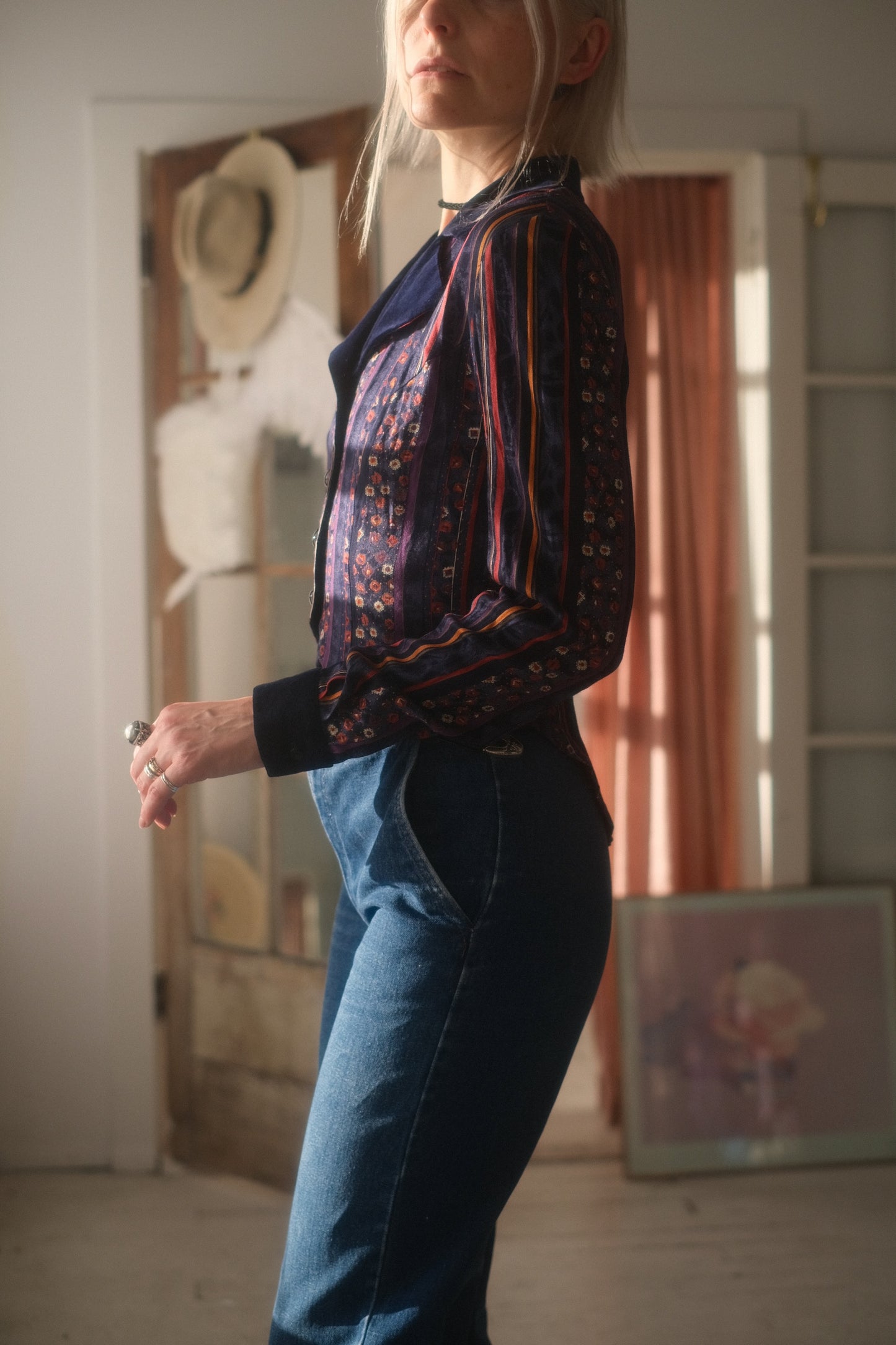 1980s Rodeo Top