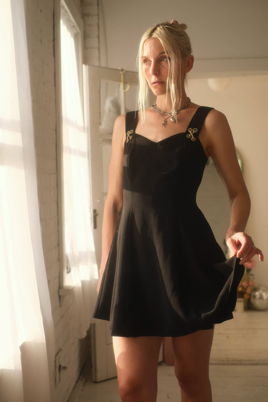 1990s Diamond Cocktail Dress