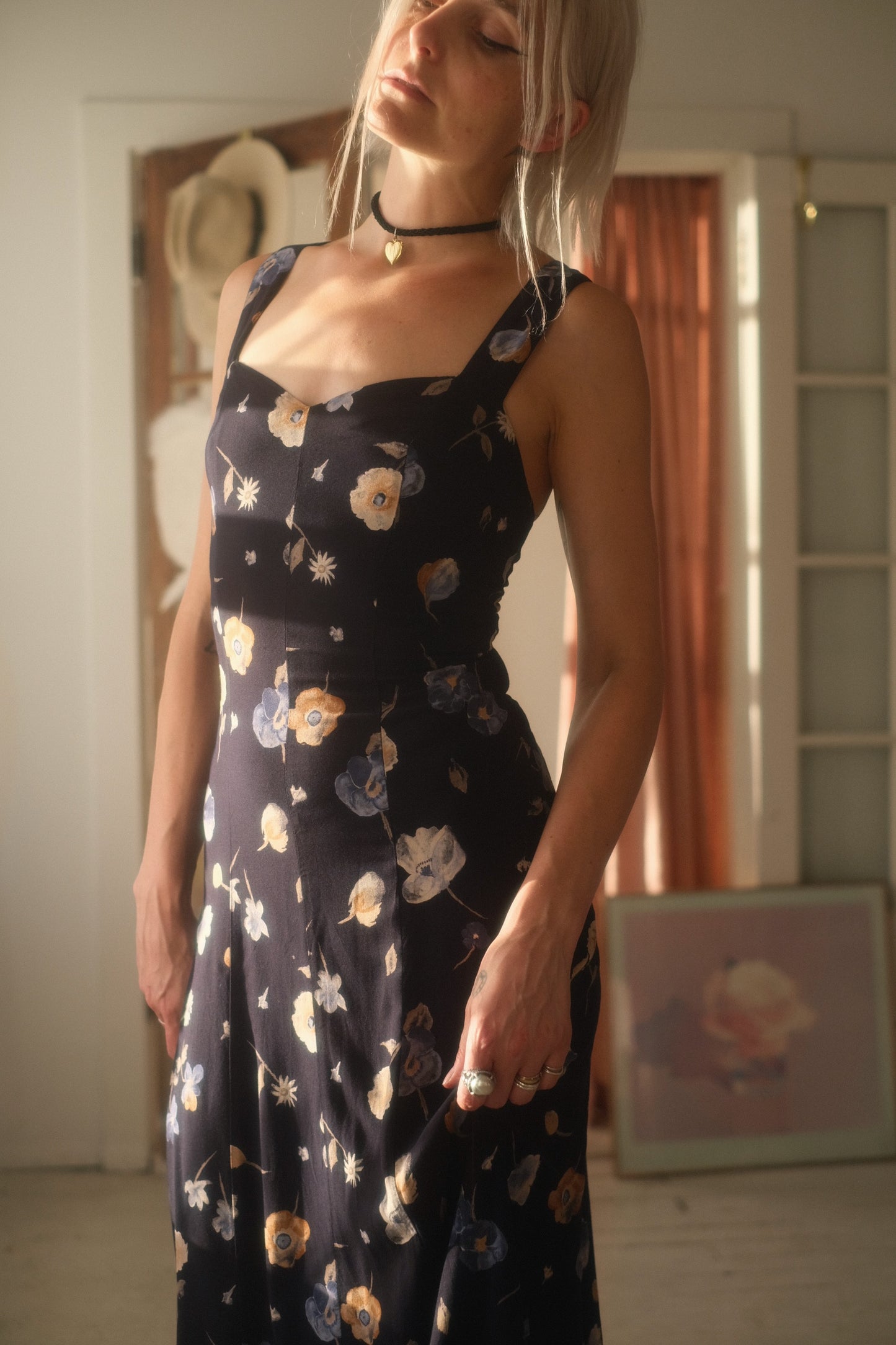 1990s Poppy Dress