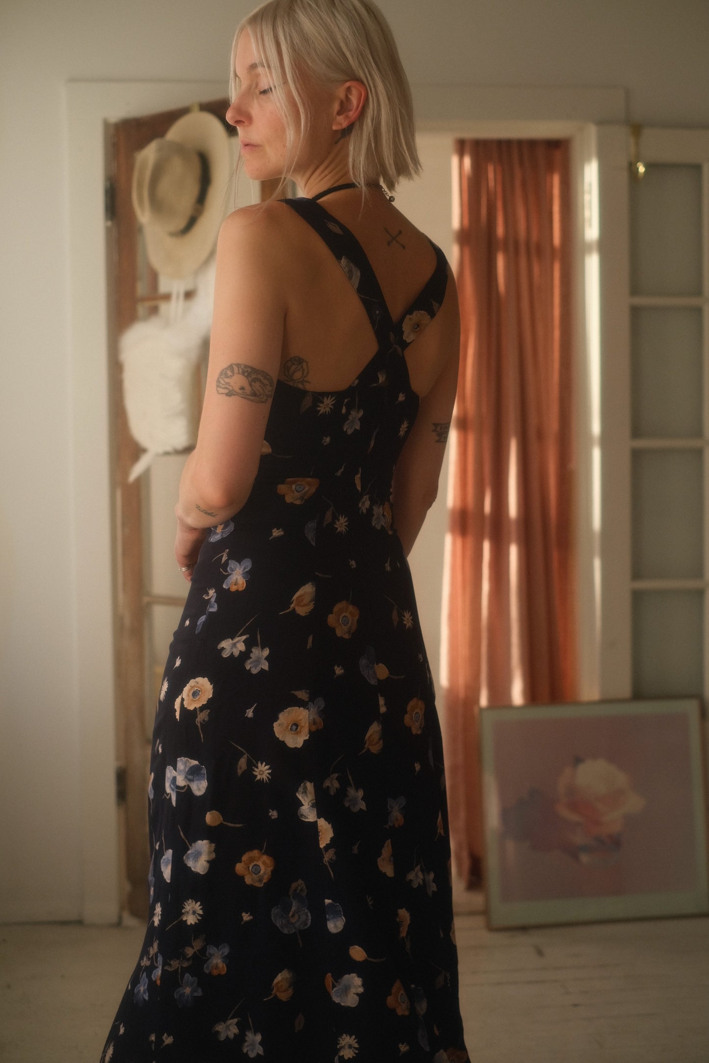 1990s Poppy Dress