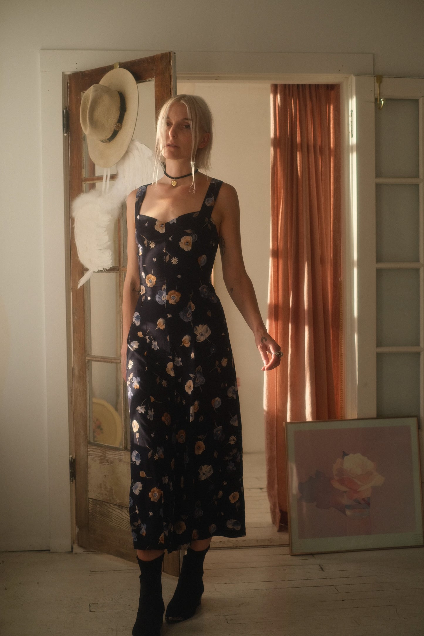 1990s Poppy Dress