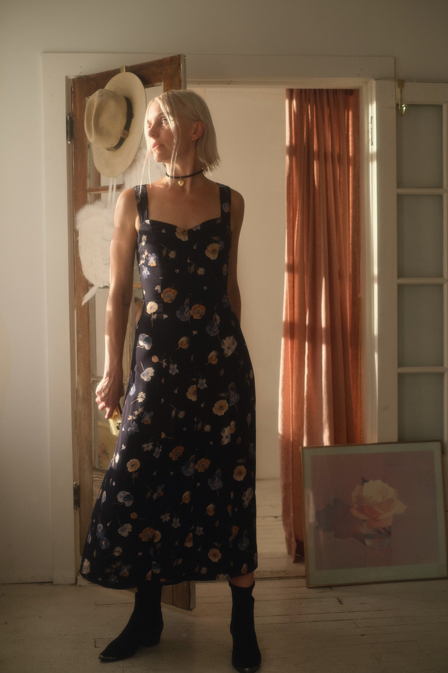 1990s Poppy Dress