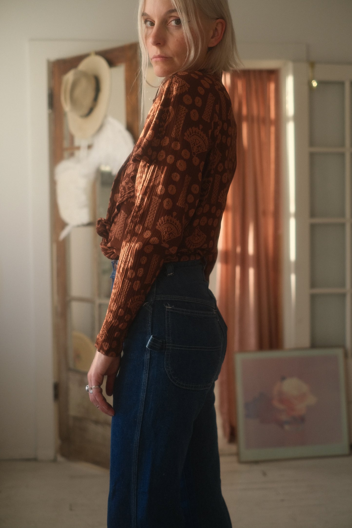 1980s Southwest Blouse