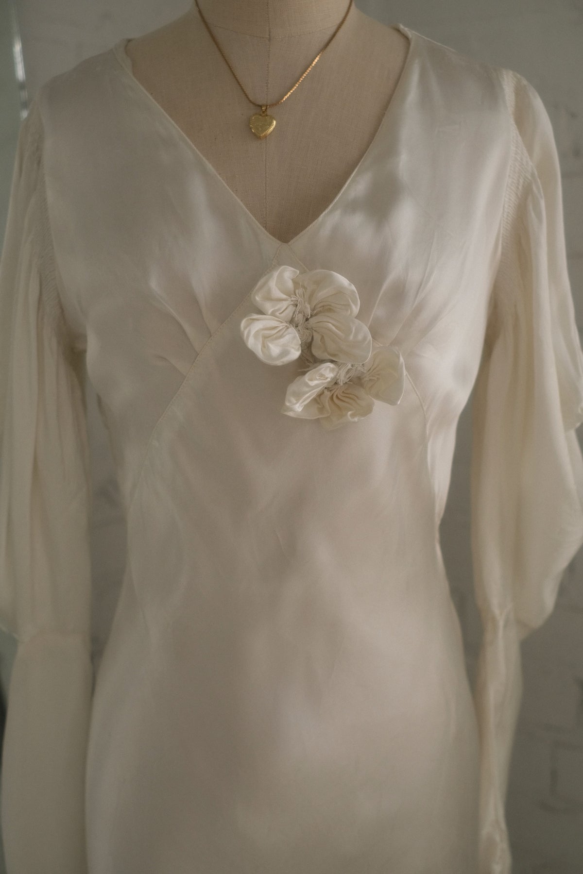 1930s Wedding Dress