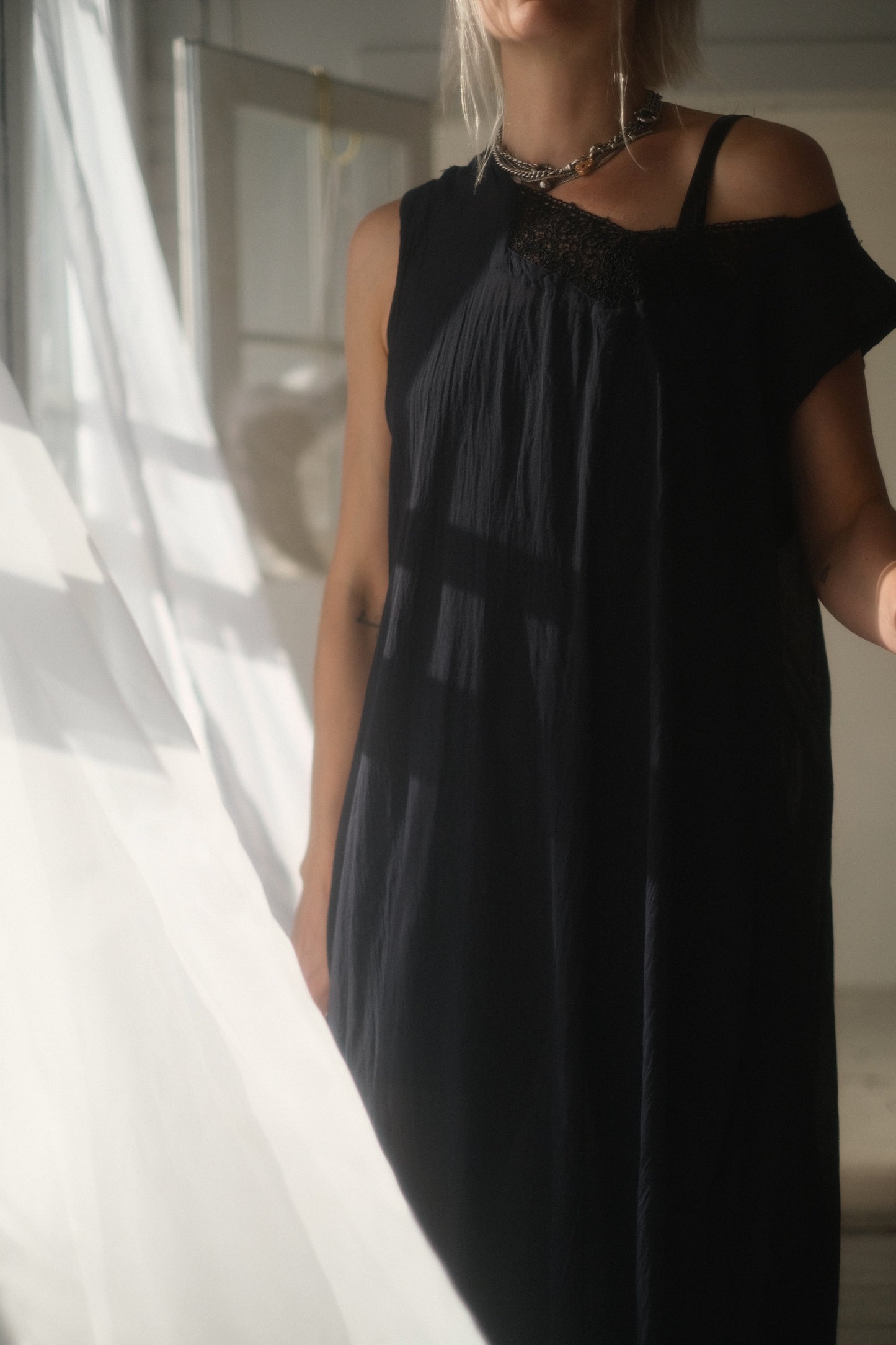 1990s Gauzy Summer Dress