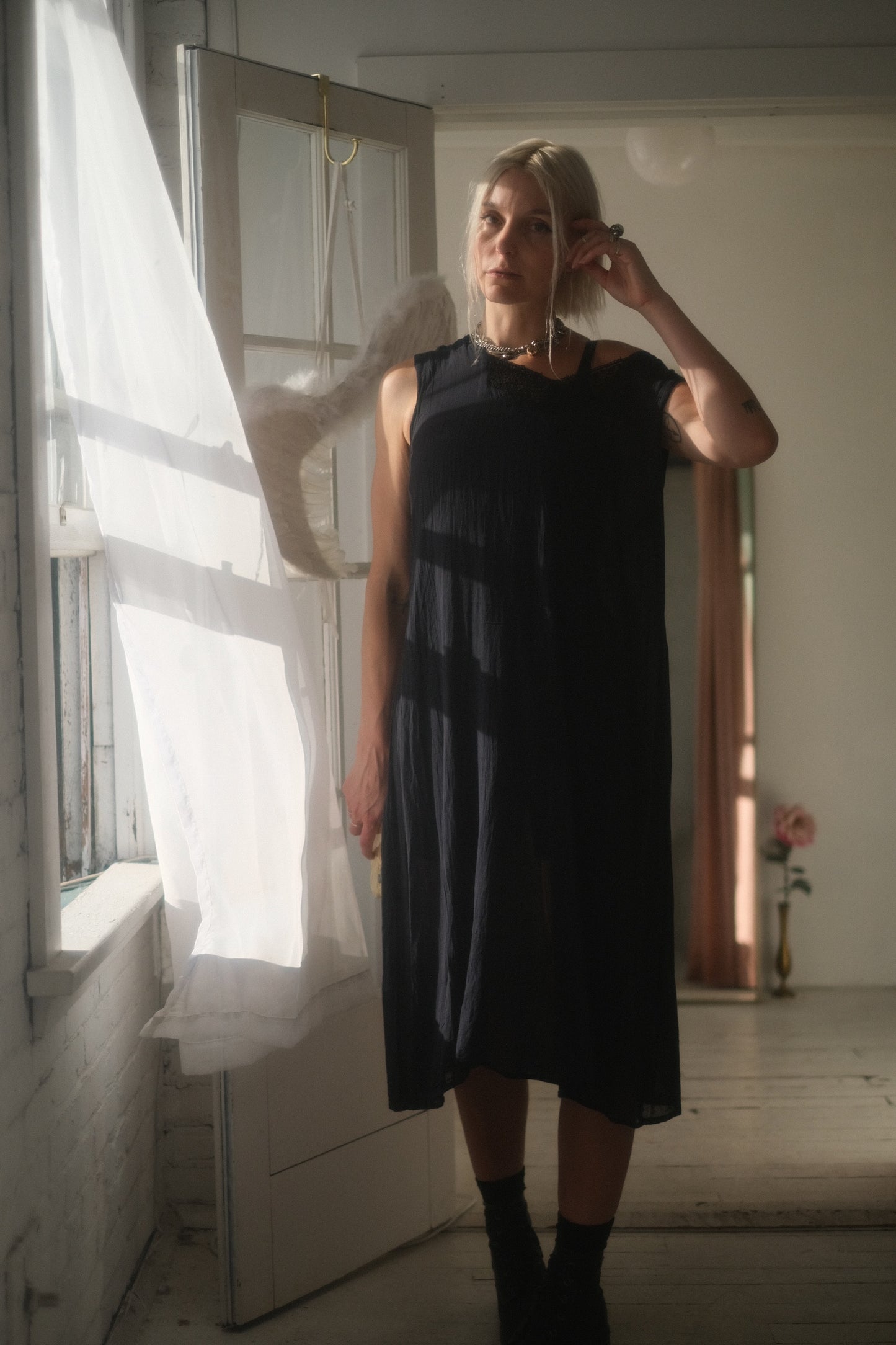 1990s Gauzy Summer Dress
