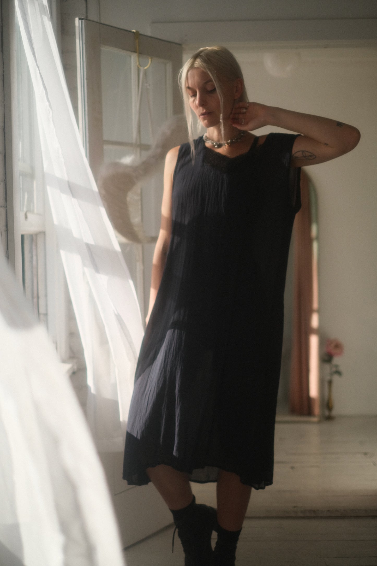 1990s Gauzy Summer Dress