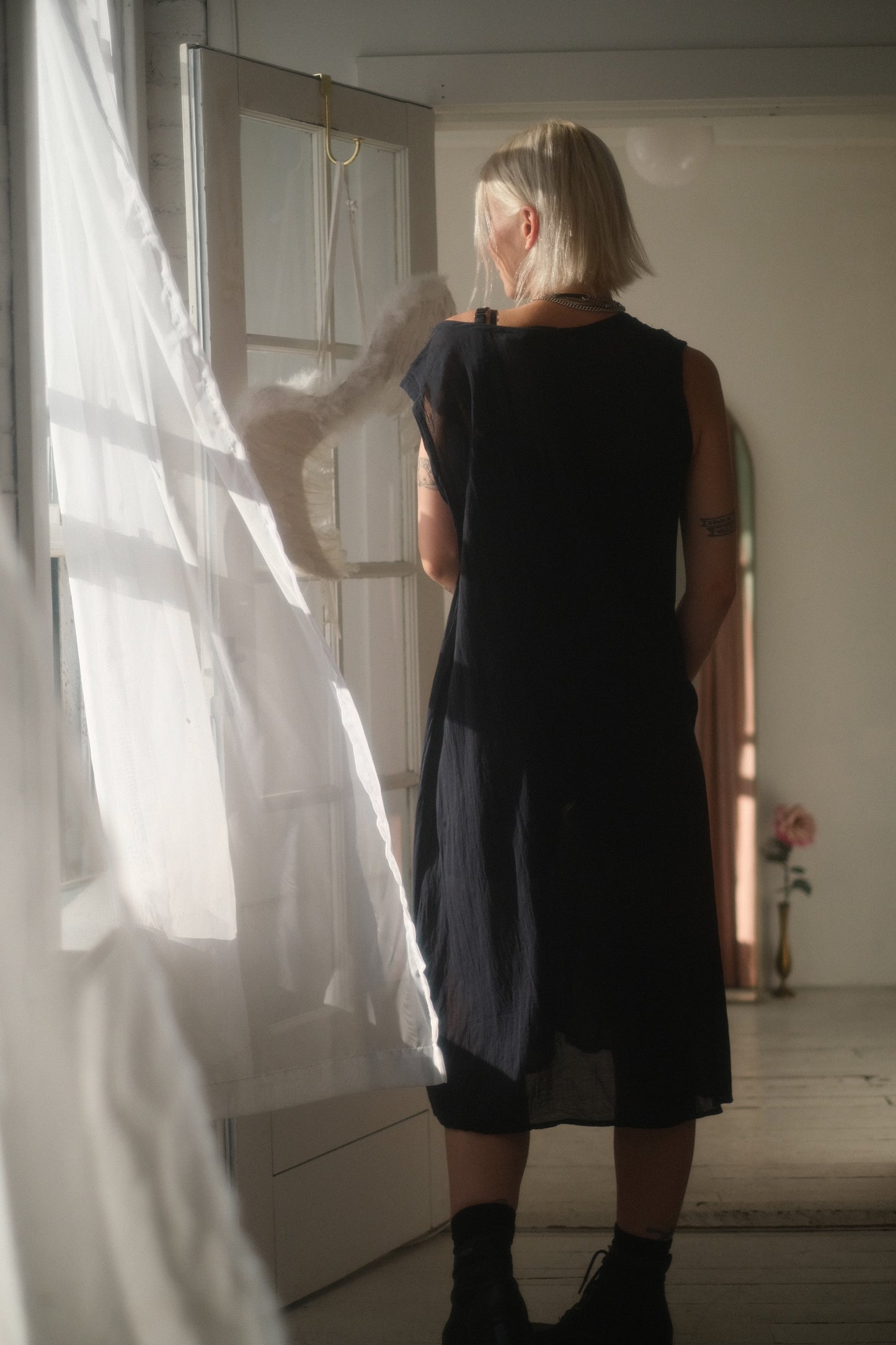 1990s Gauzy Summer Dress