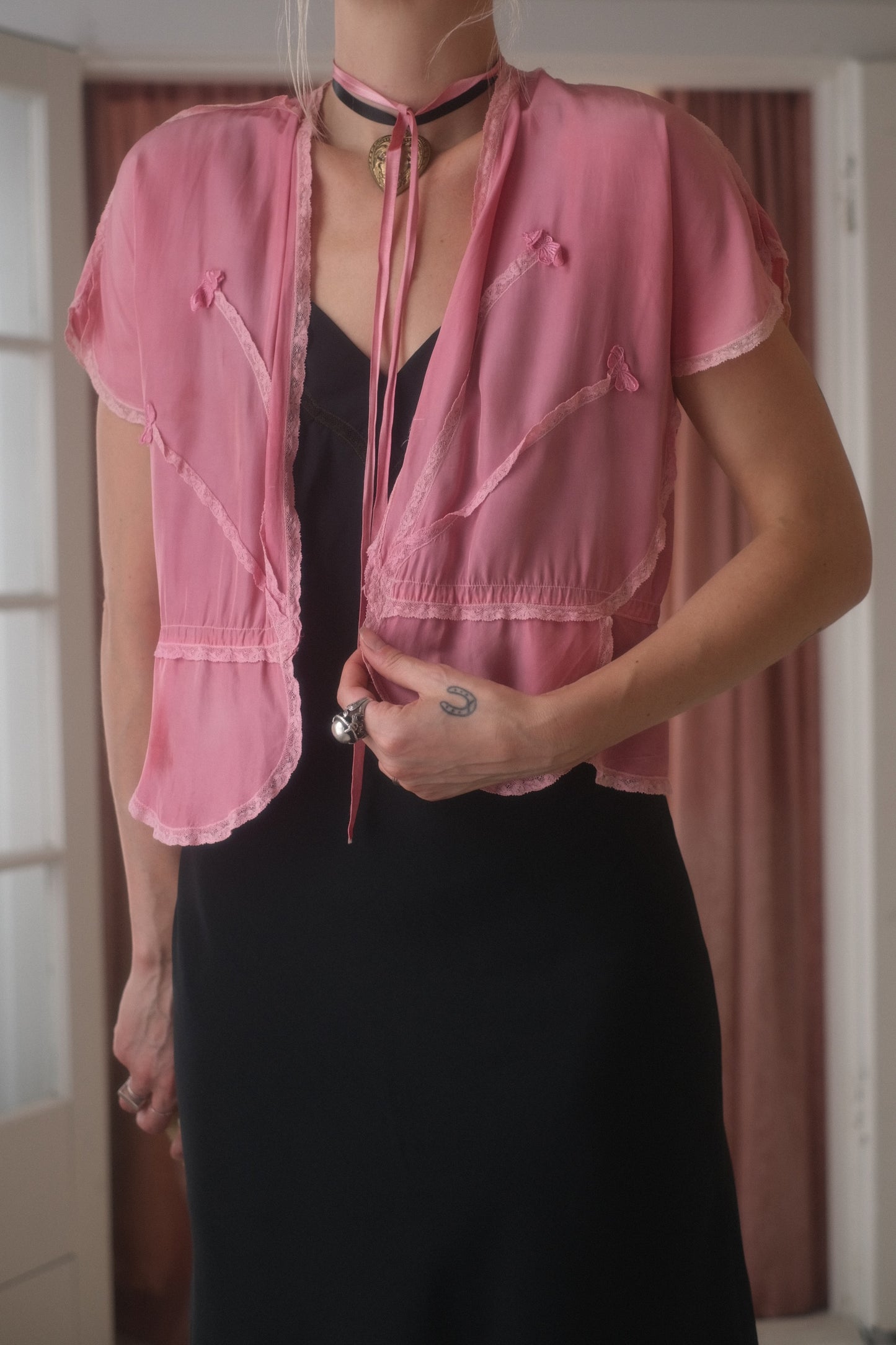 1940s Butterfly Top