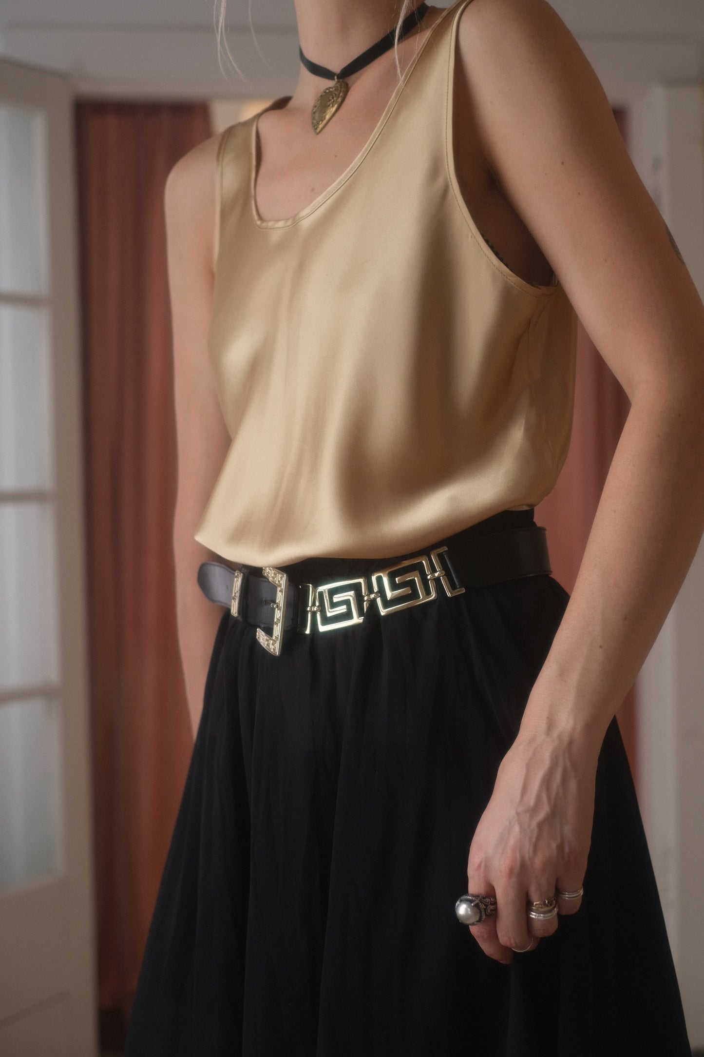 1980s Grecian Gold Belt