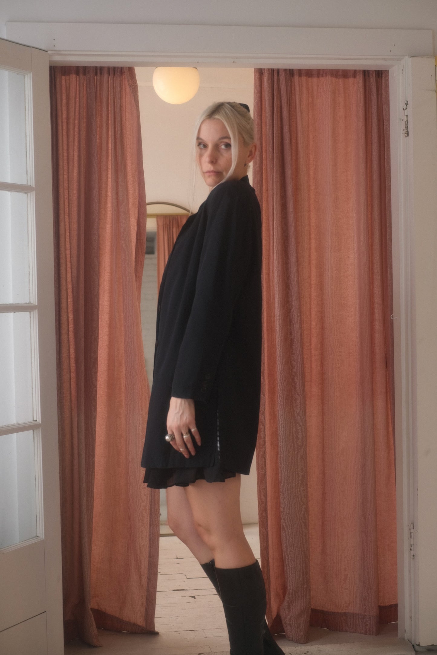 2000s Silk Blazer