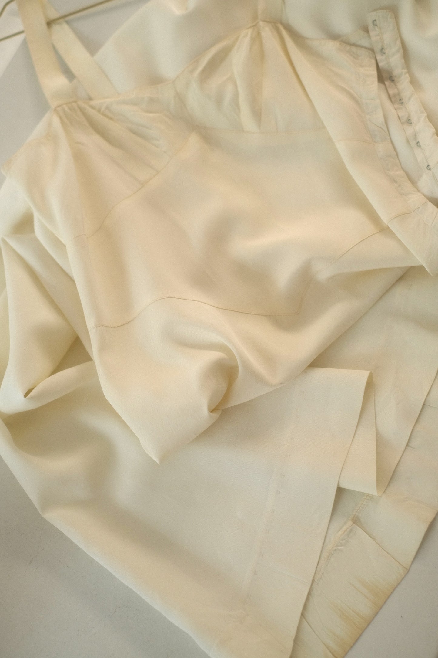 1950s Ivory Slip Gown