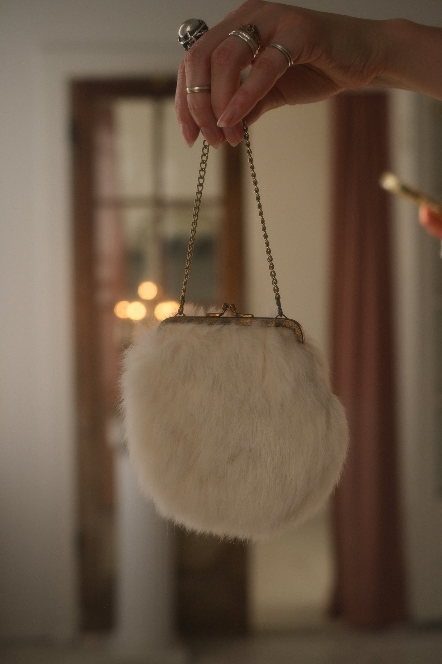 1970s Fur Mini Purse