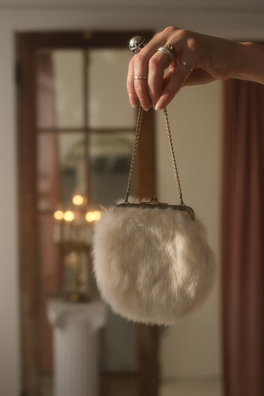 1970s Fur Mini Purse