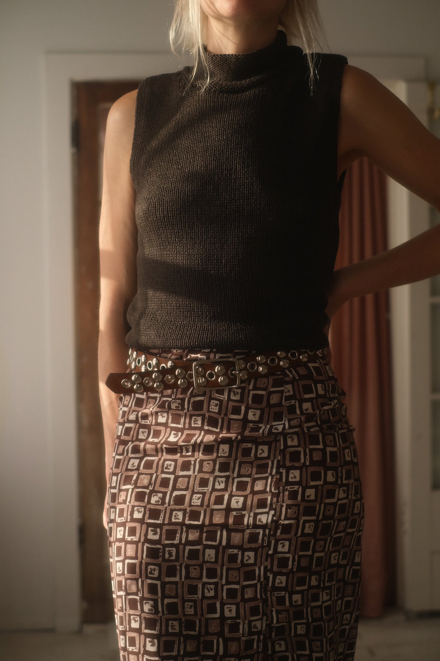 2000s Silk Knit Tank