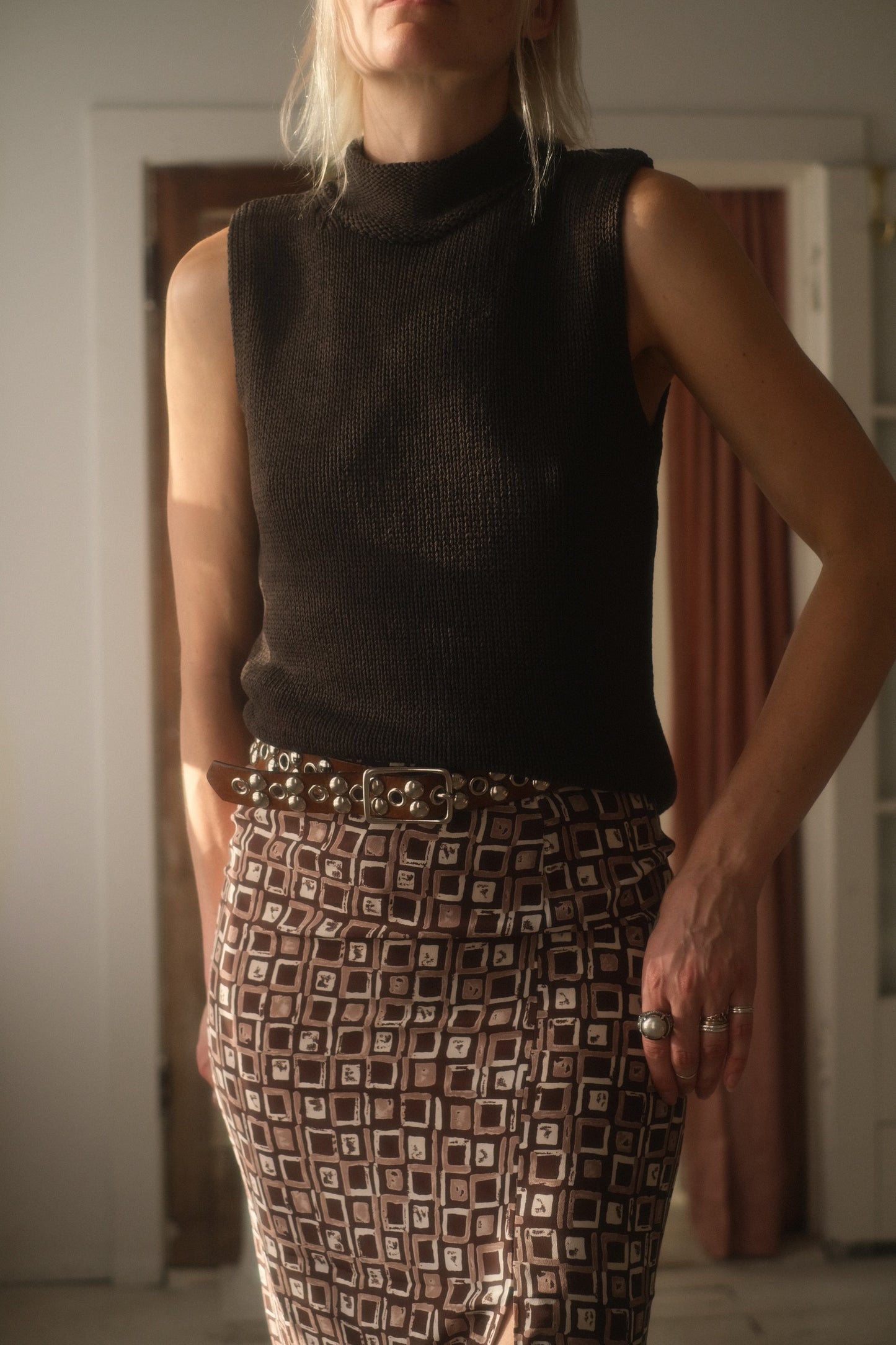 2000s Silk Knit Tank