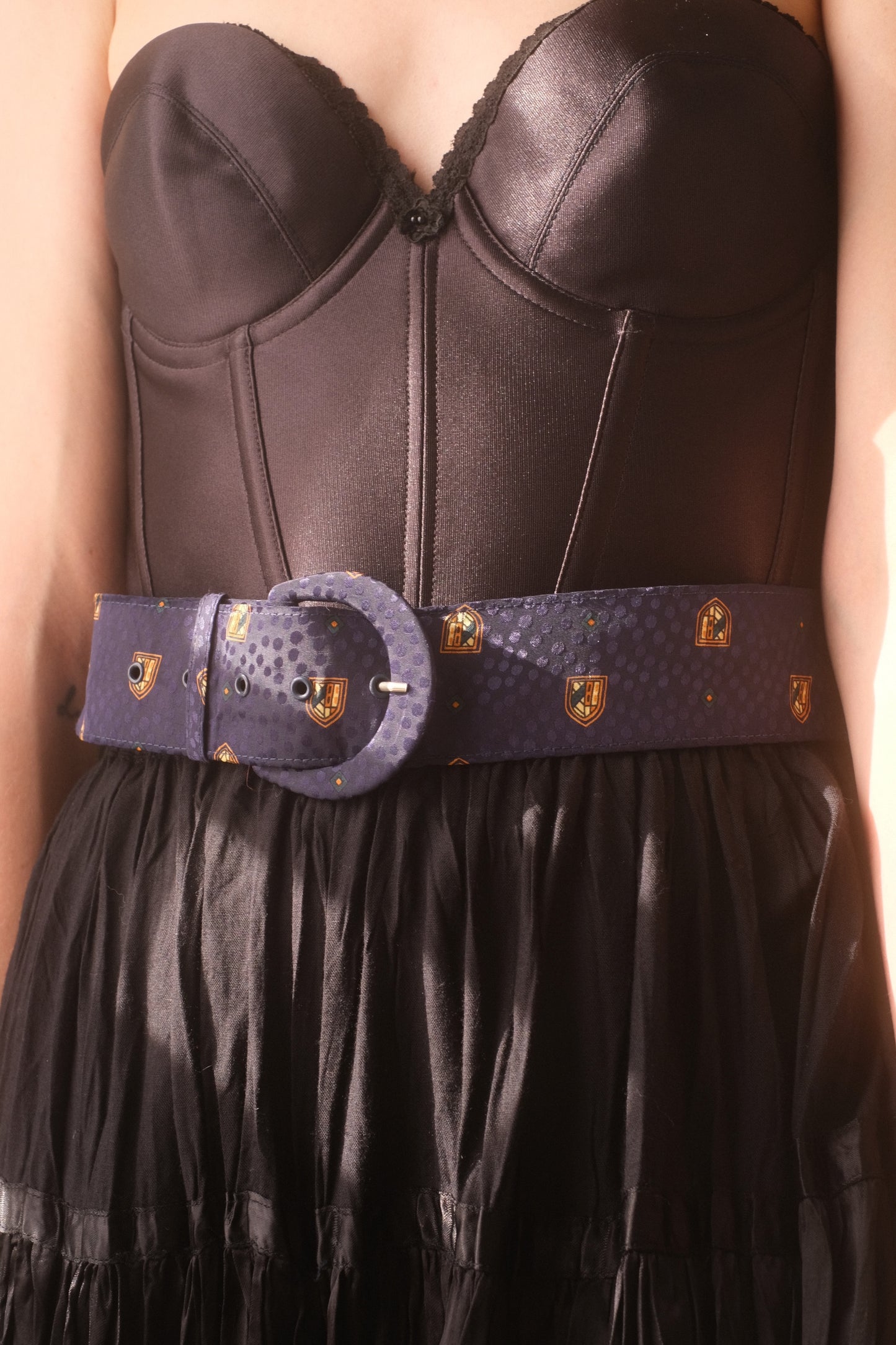 1980s Satin Belt