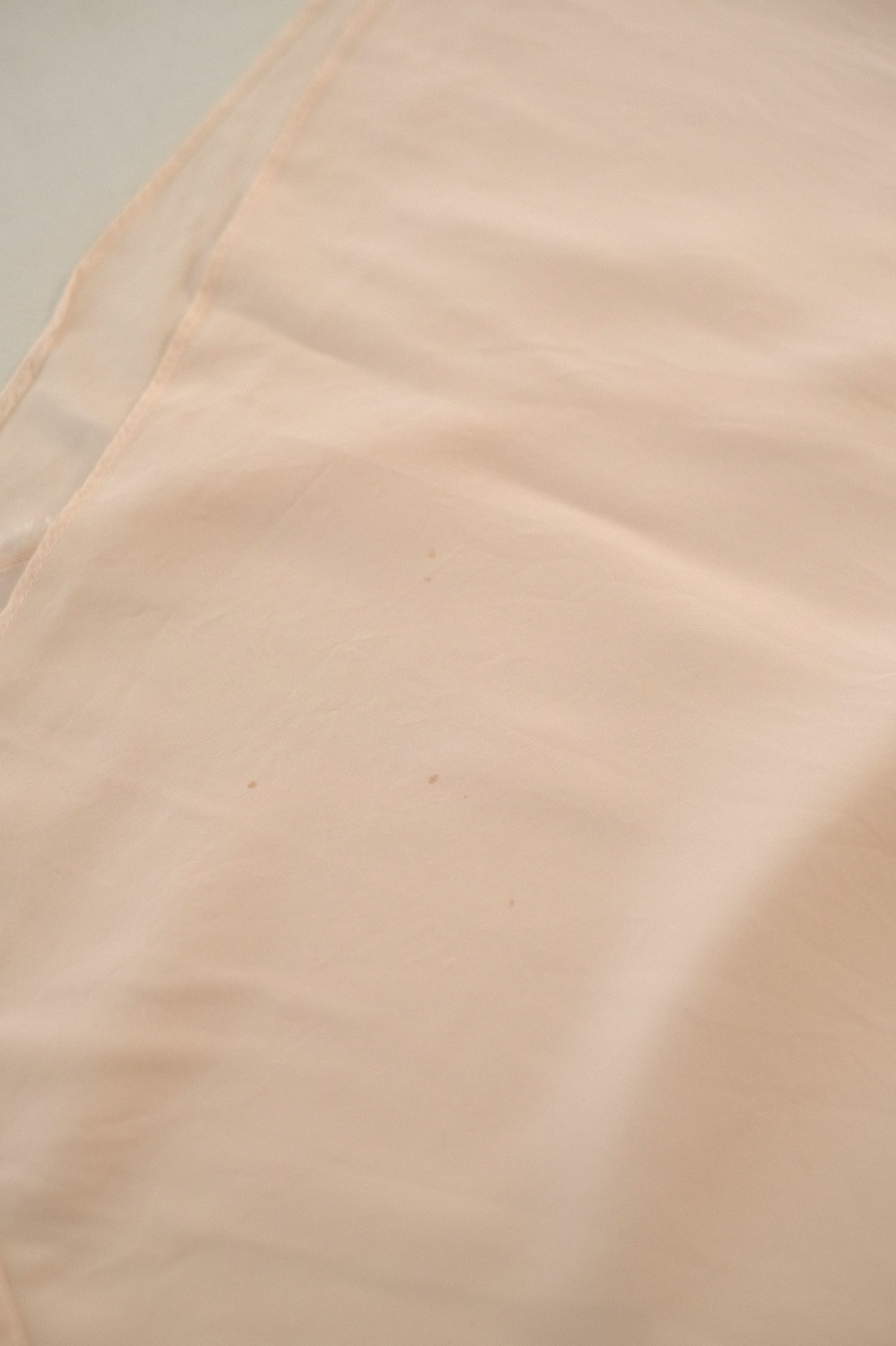 1940s Blush Bow Slip Gown