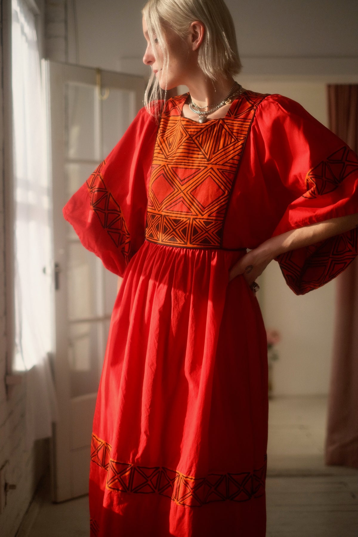 Handmade Bell Sleeve Dress