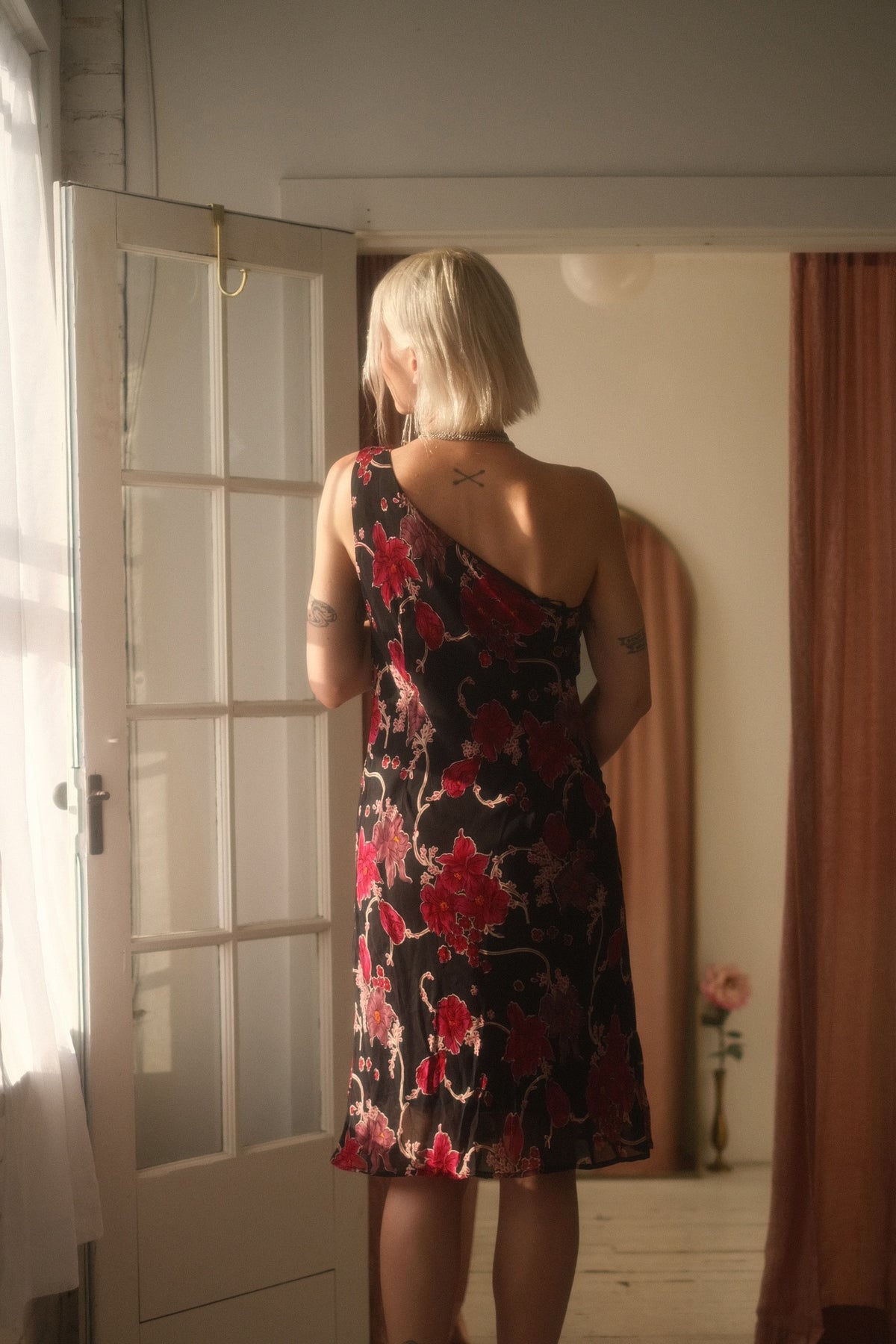 2000s Freesia One Strap Dress