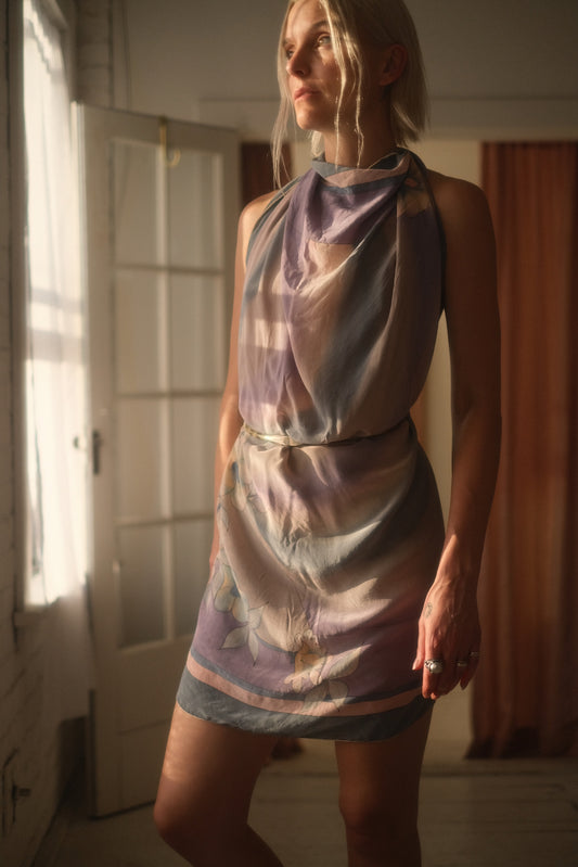 1980s Silk Dream Scarf
