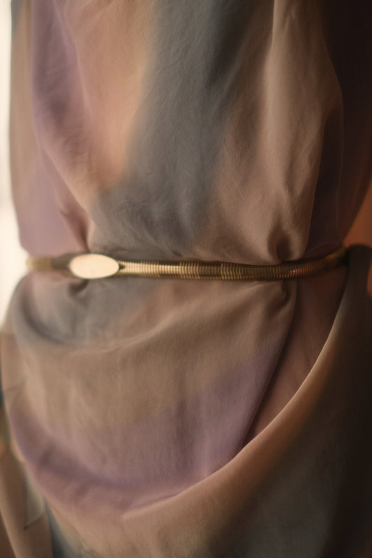 1980s Gold Tone Belt
