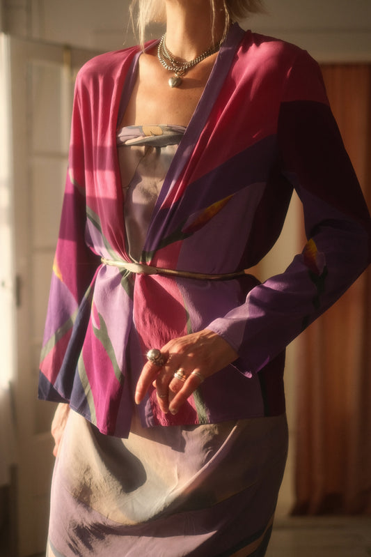 1980s Silk Jacket