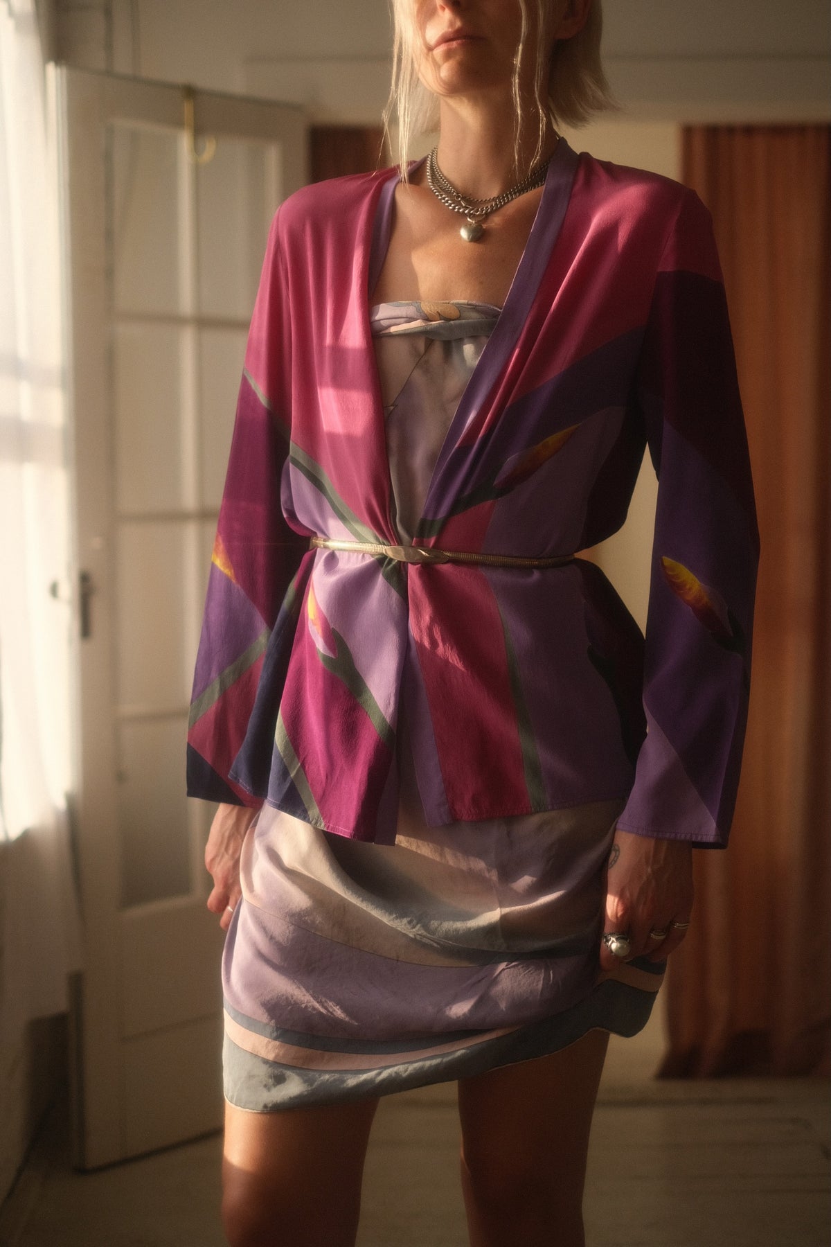 1980s Silk Jacket