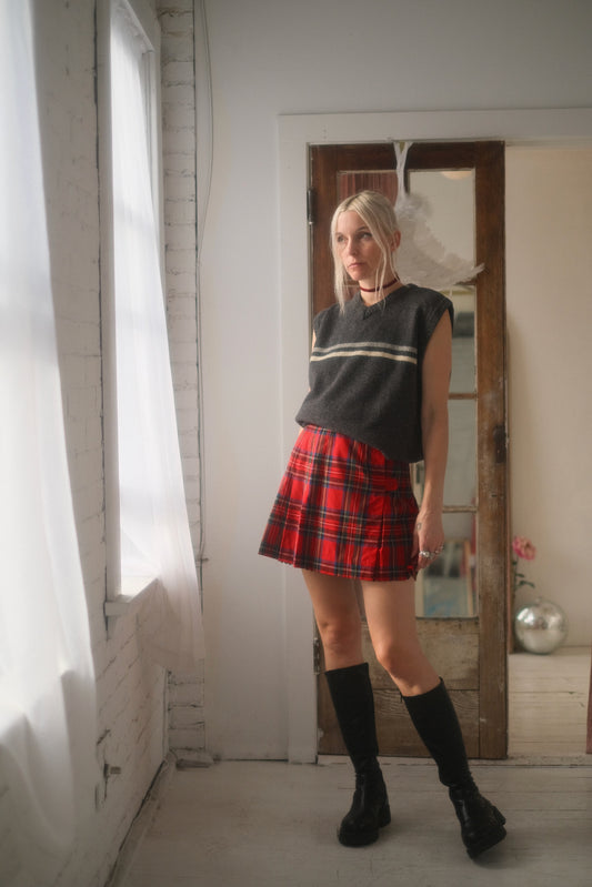 2000s Mini Kilt Skirt