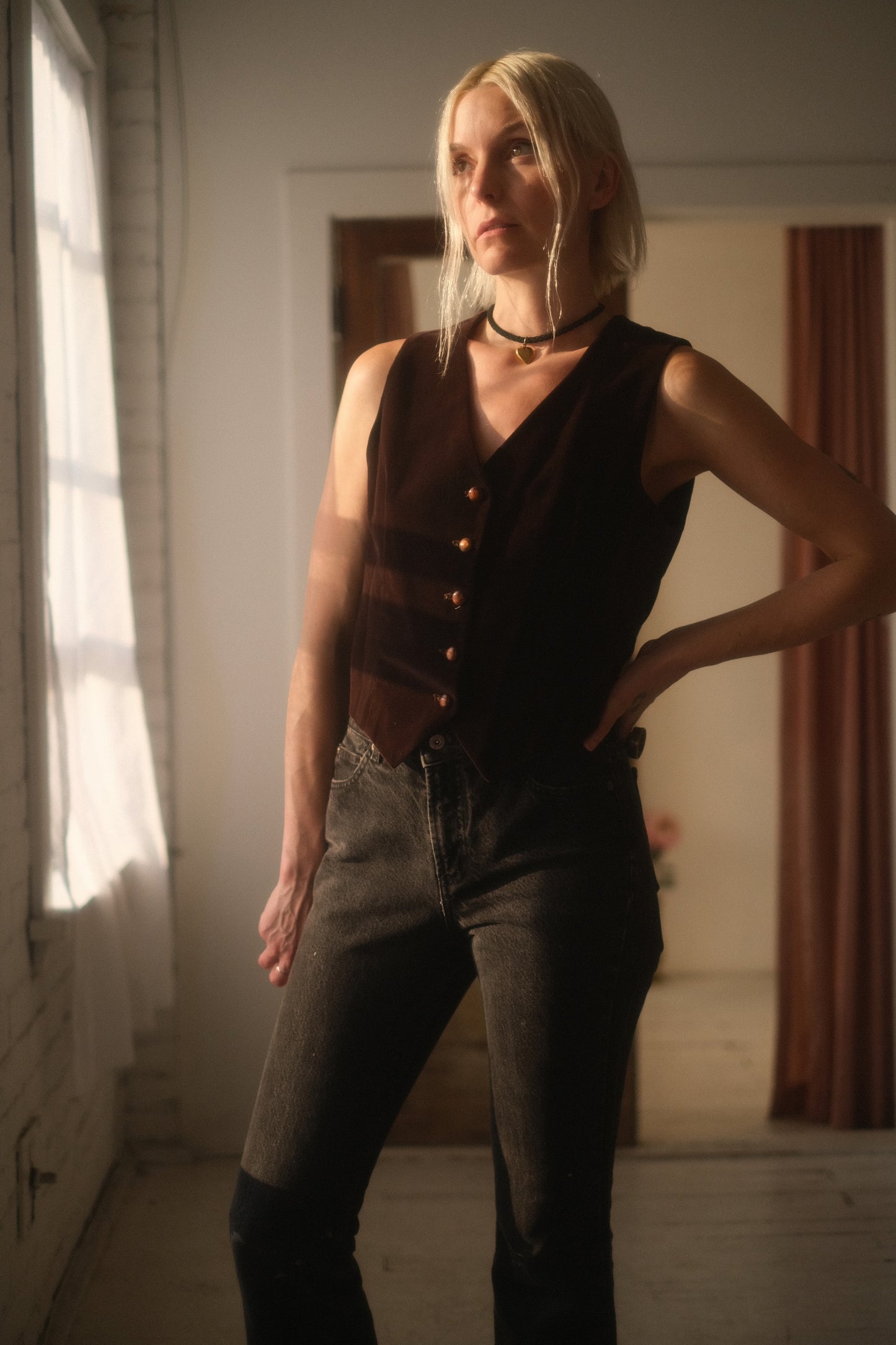 1970s Velvet Suit Set