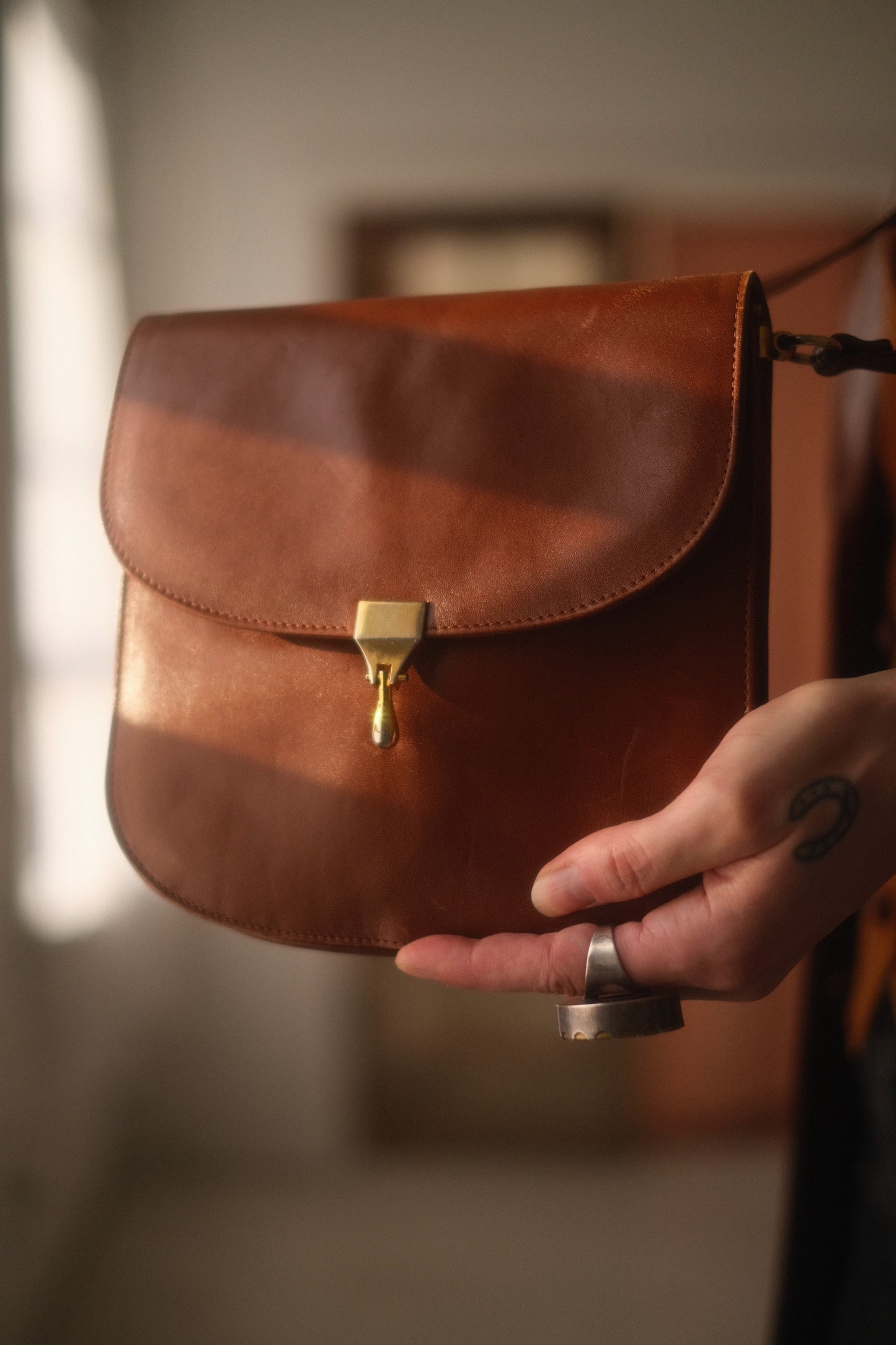 1990s Nordstrom Leather Bag