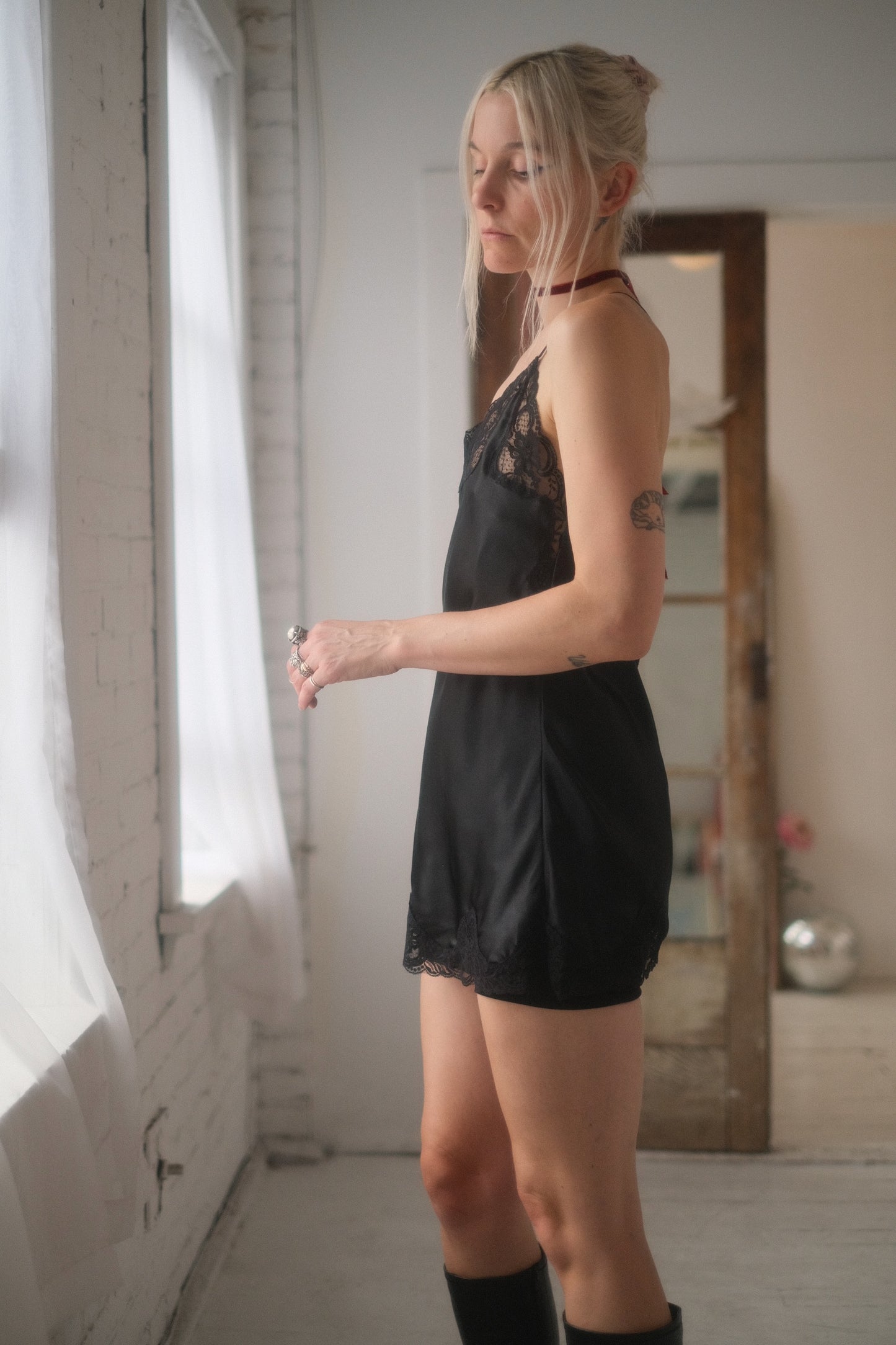 1990s Cross Back Slip